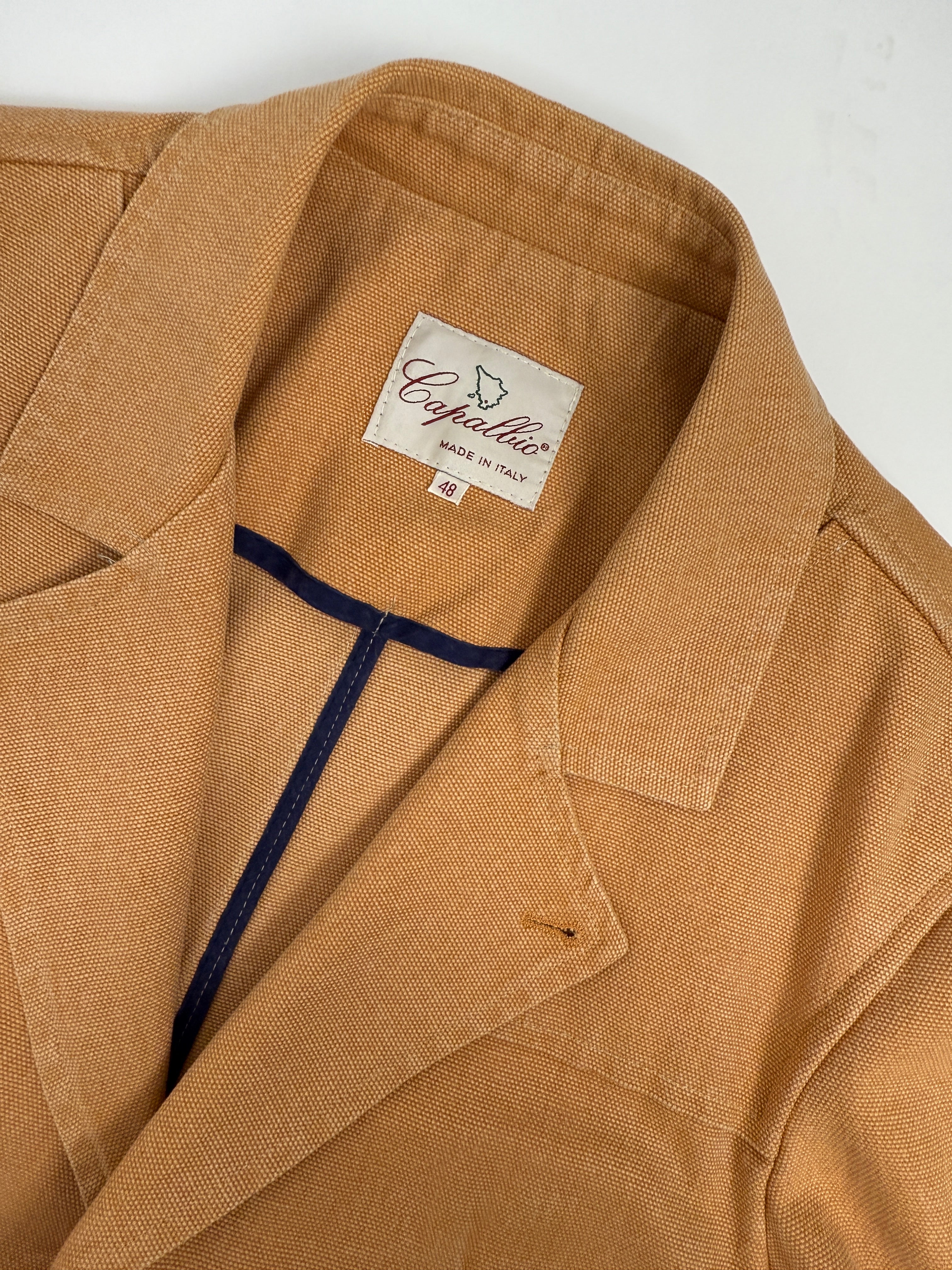 Giacca Sahariana in cotone naturale