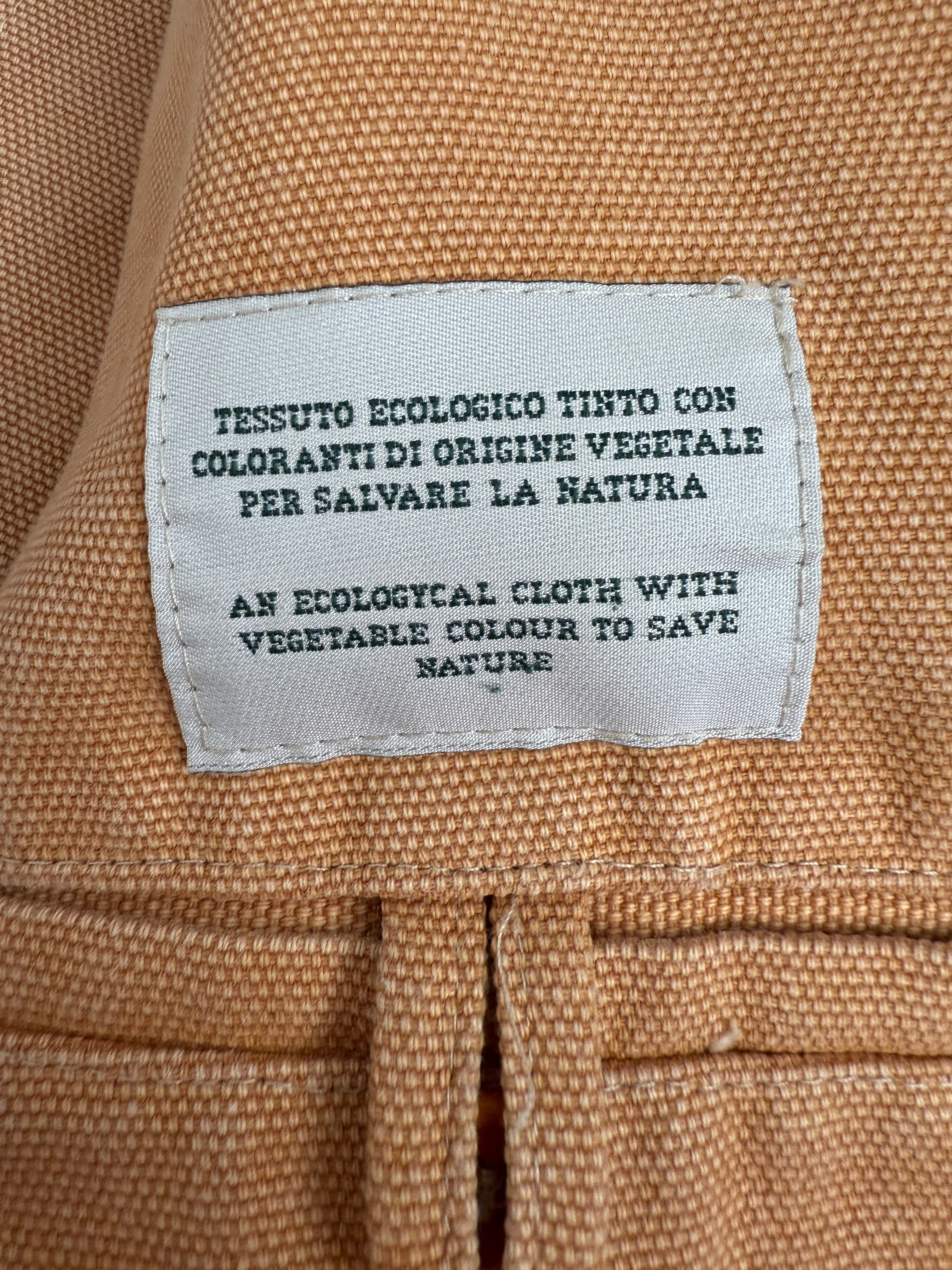 Giacca Sahariana in cotone naturale