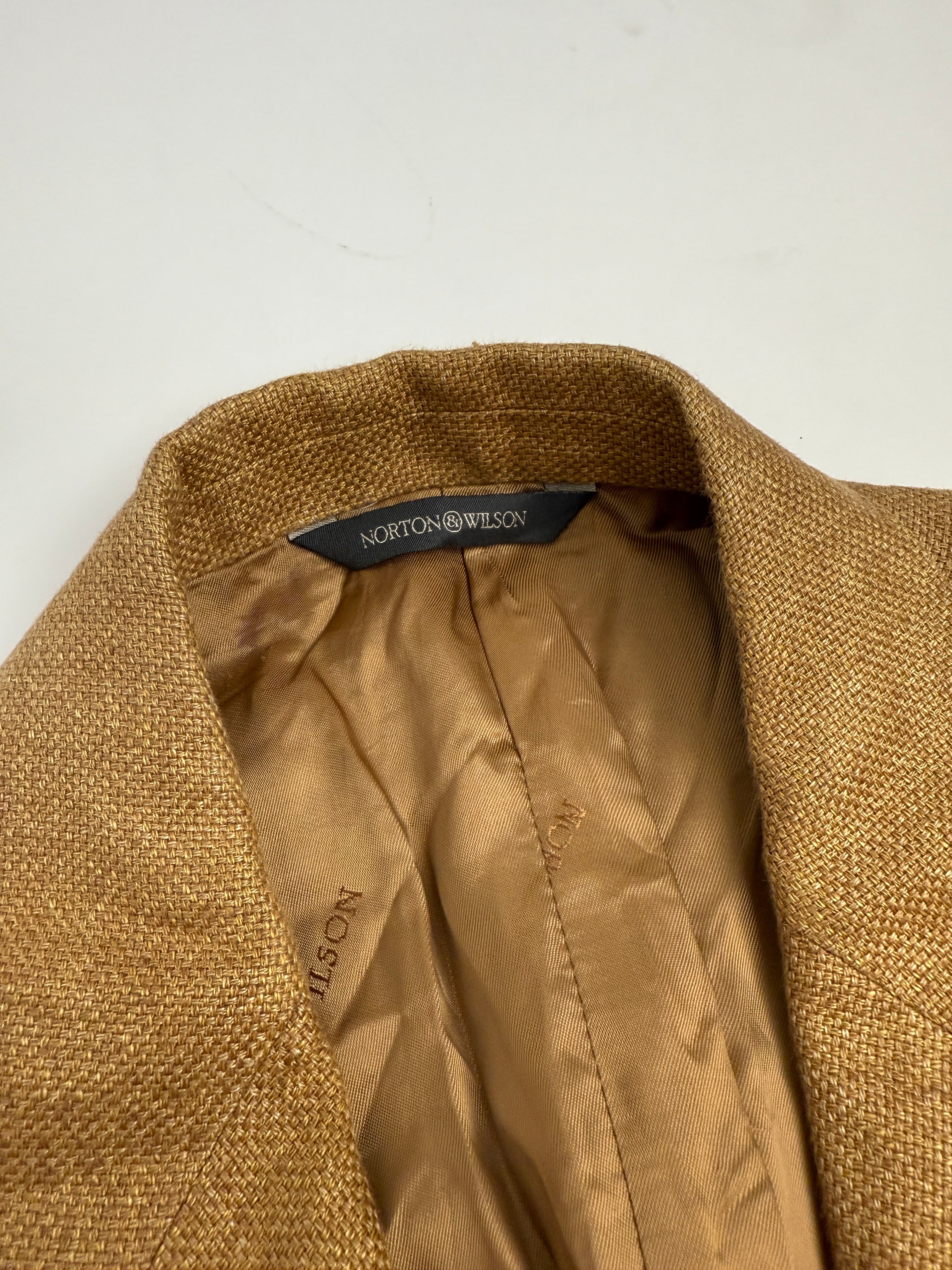 Giacca sartoriale in lino