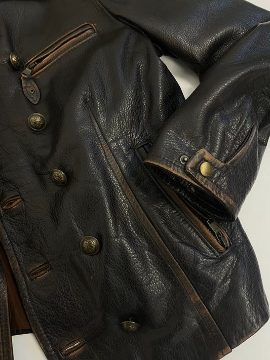 Lether jacket anni '80