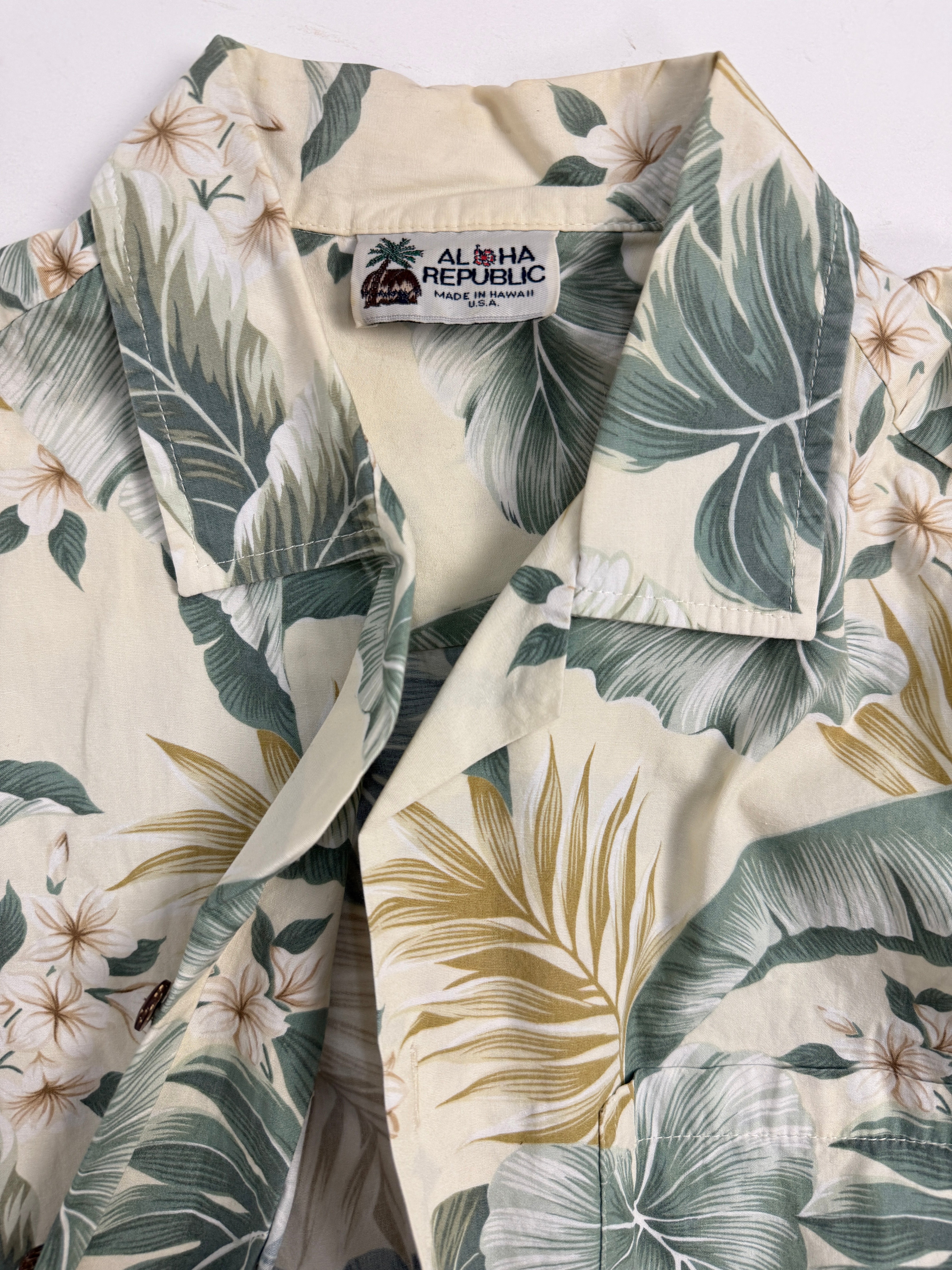 camicia aloha republic made in hawaii usa fiori