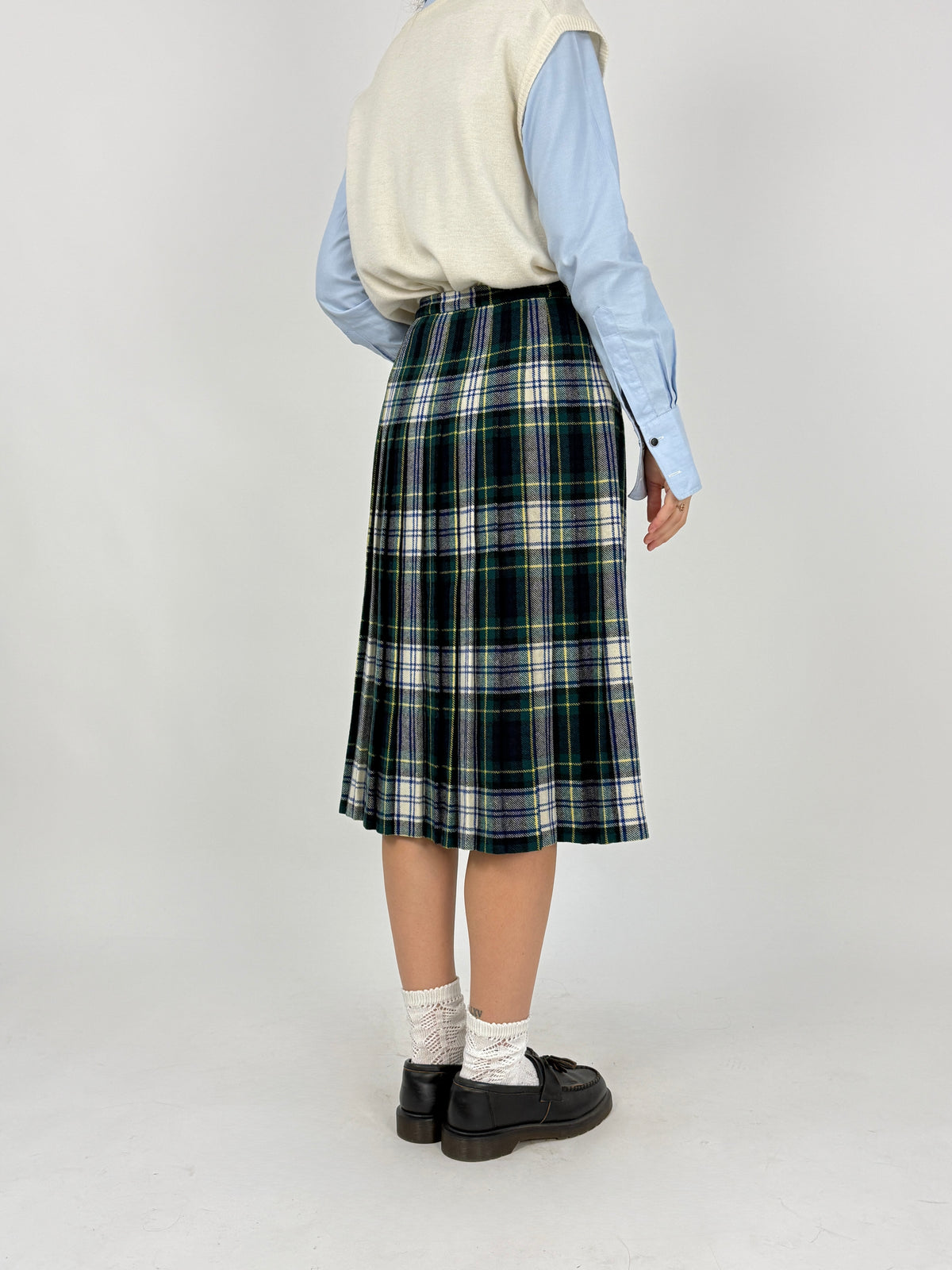 Kilt Vintage Tartan in Pura Lana Made in Scotland - Taglia 42/M