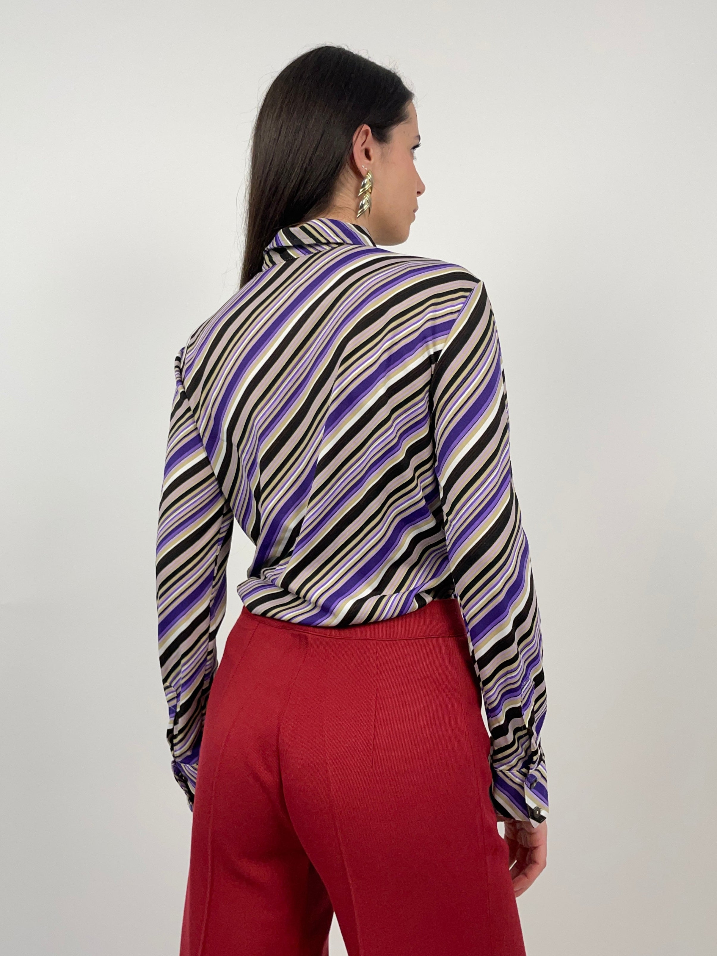 Camicia vintage a righe