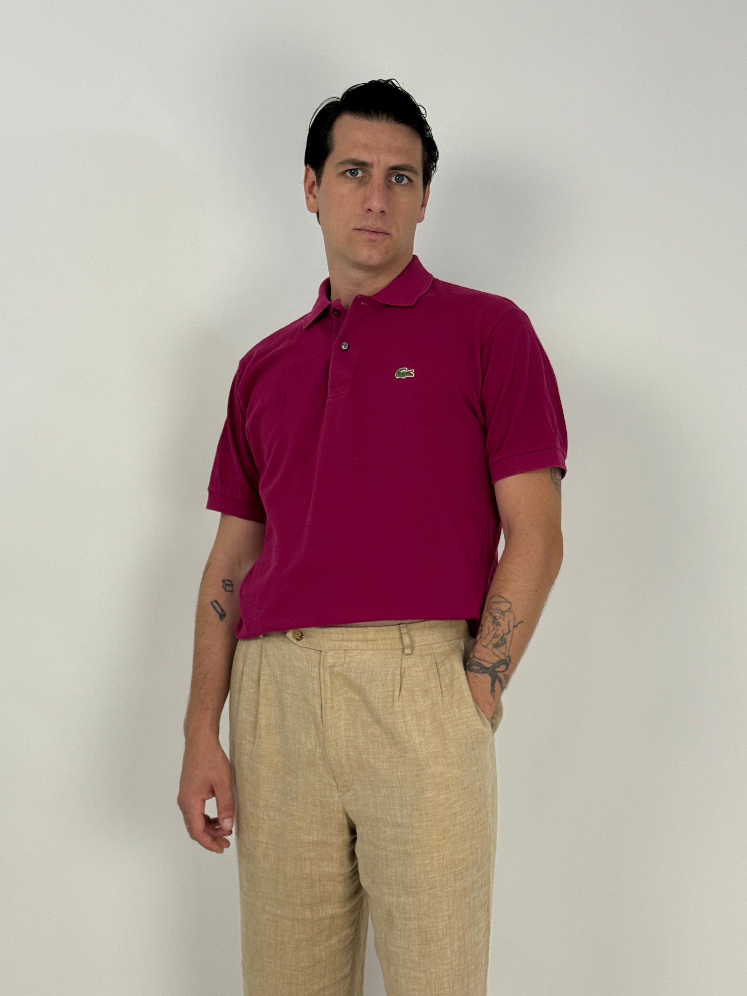 polo-lacoste-vintage-fuscia