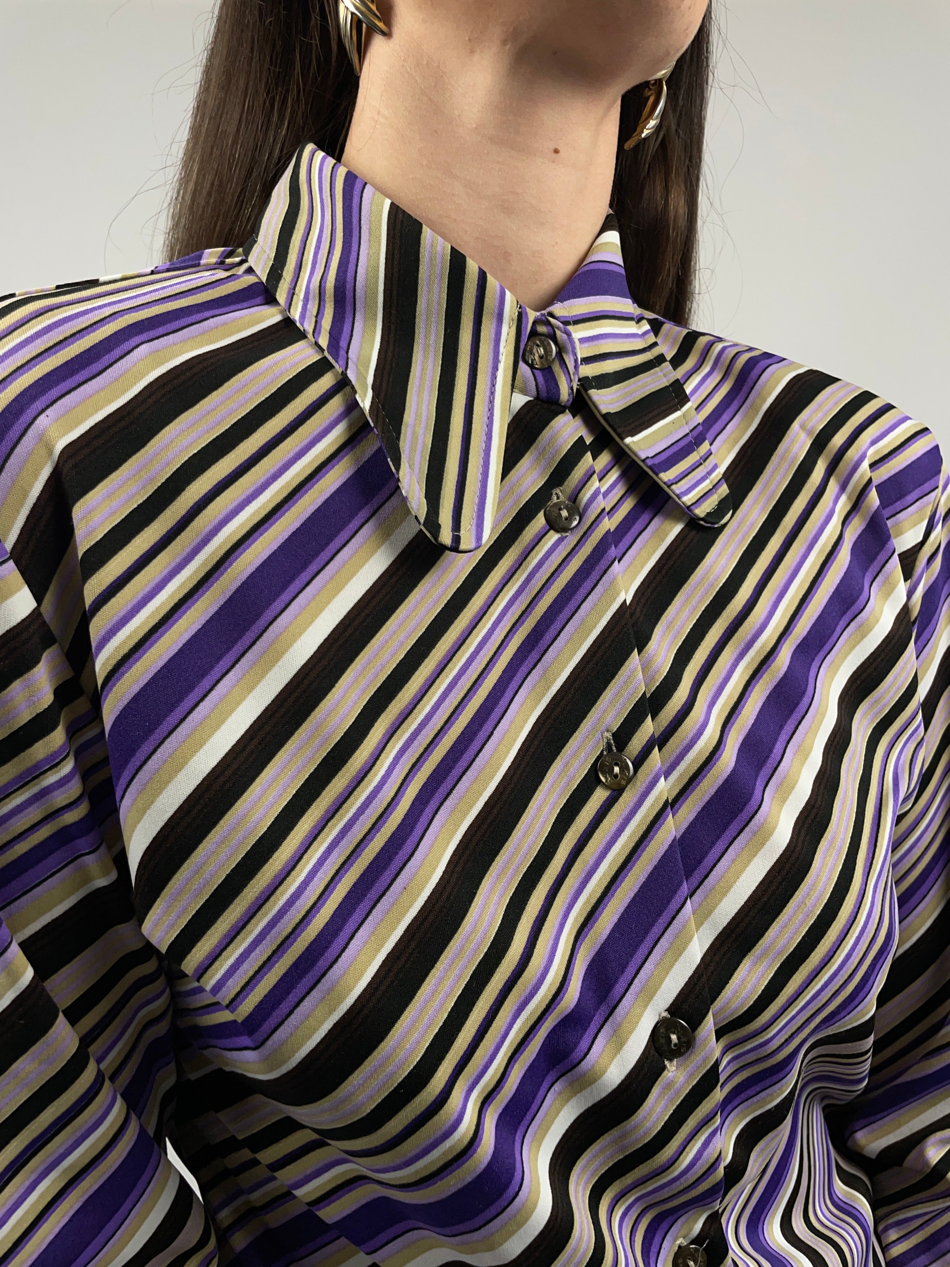 Camicia vintage a righe