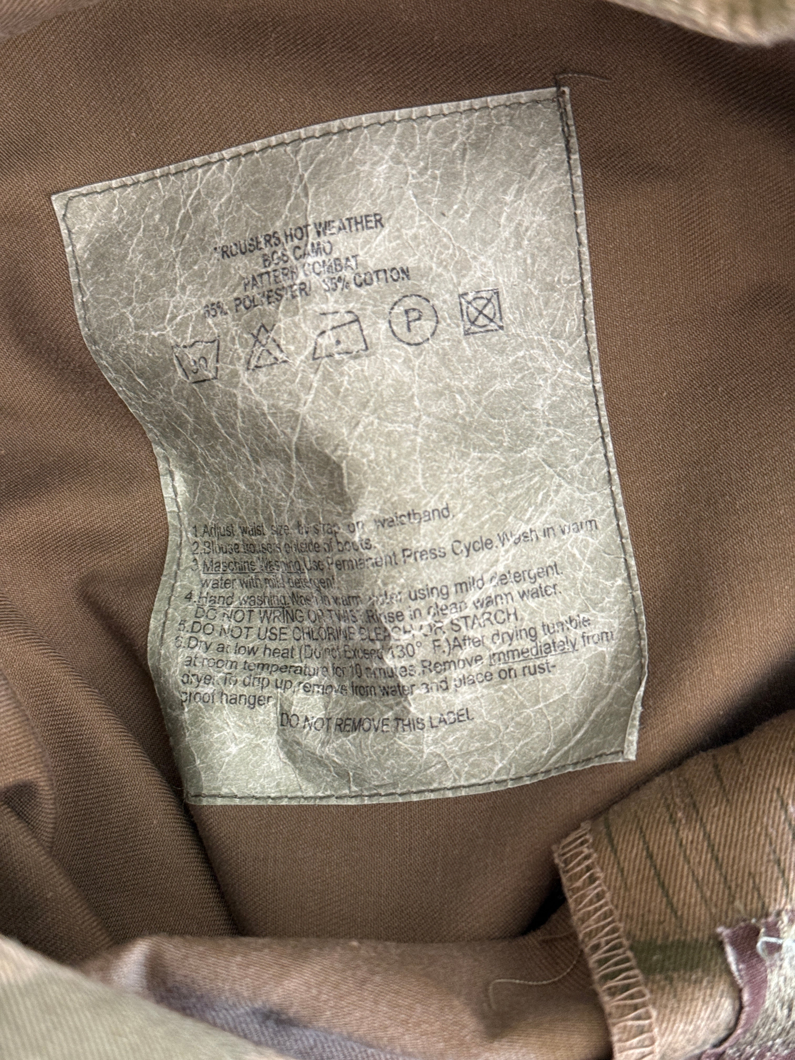 Bermuda Cargo Militare Vintage USA - BDG Camo Combat - Taglia 48/M