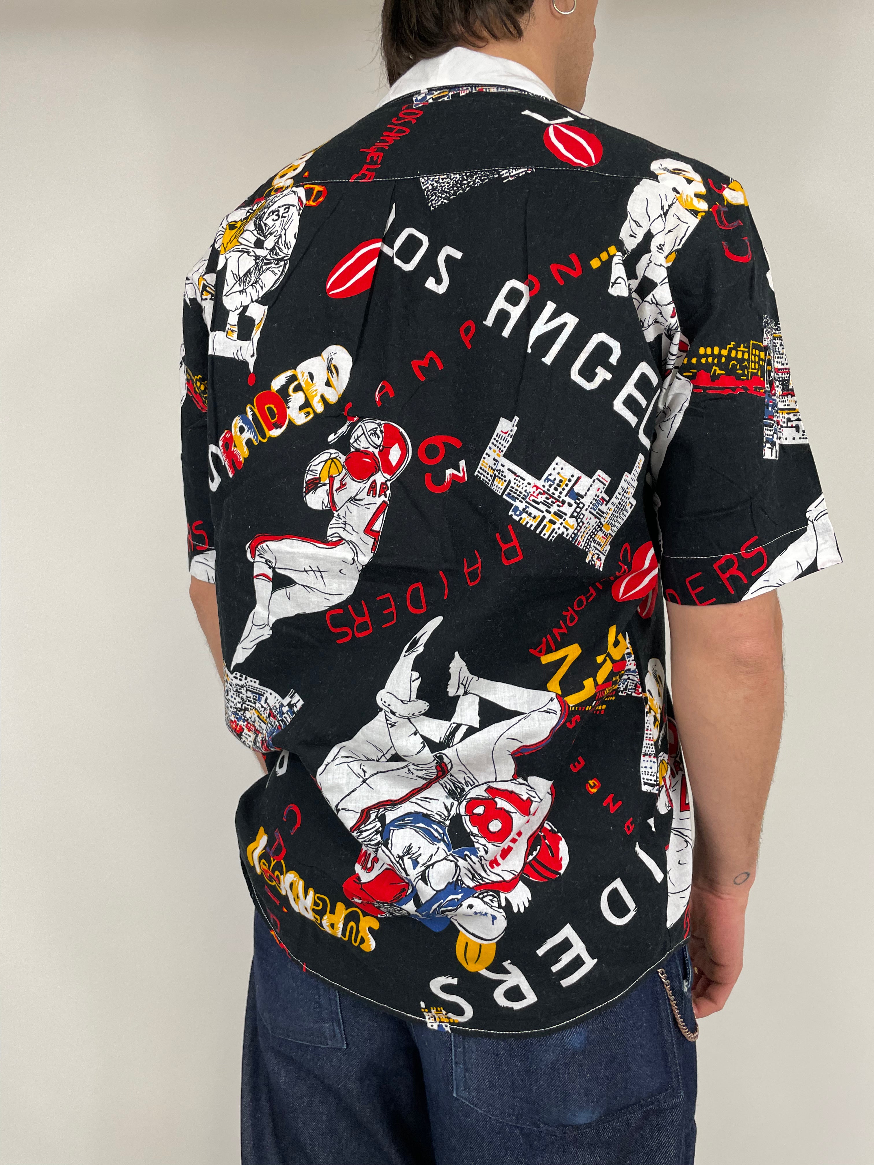 1980s Keenly Los Angeles Rider's Shirt