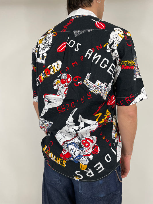 1980s Keenly Los Angeles Rider's Shirt