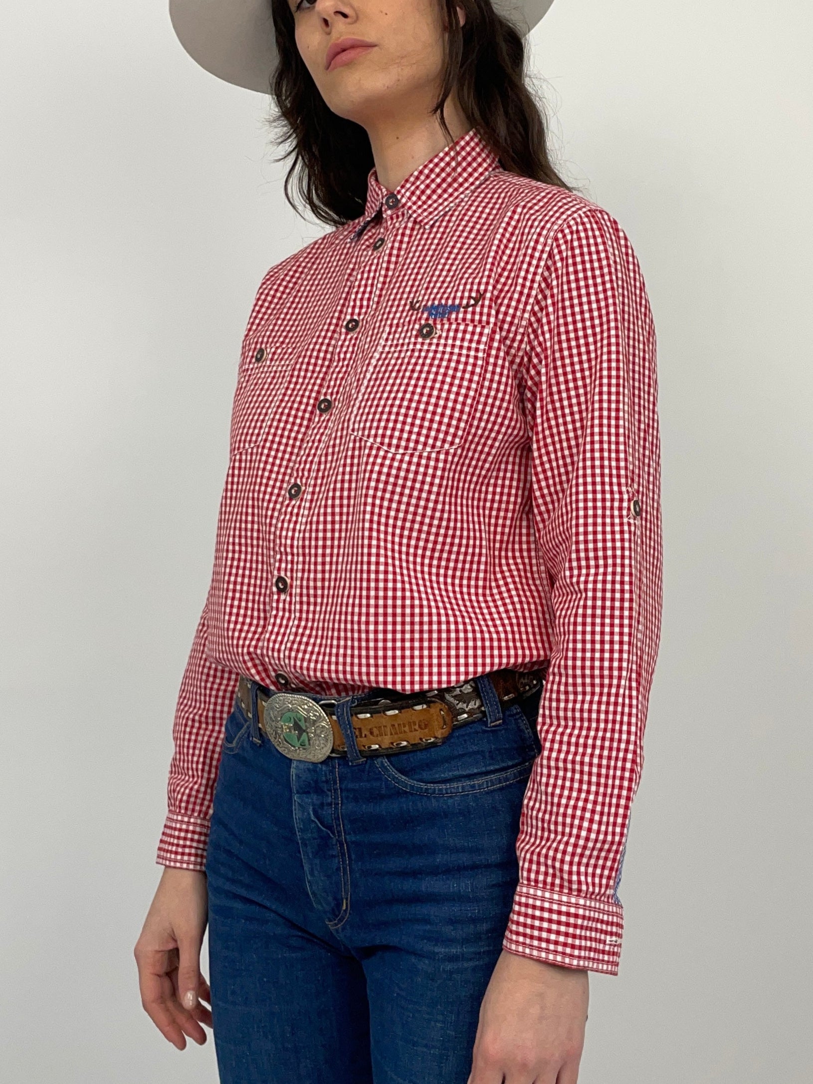 camicia-trachten-a-quadretti-da-donna-vintage
