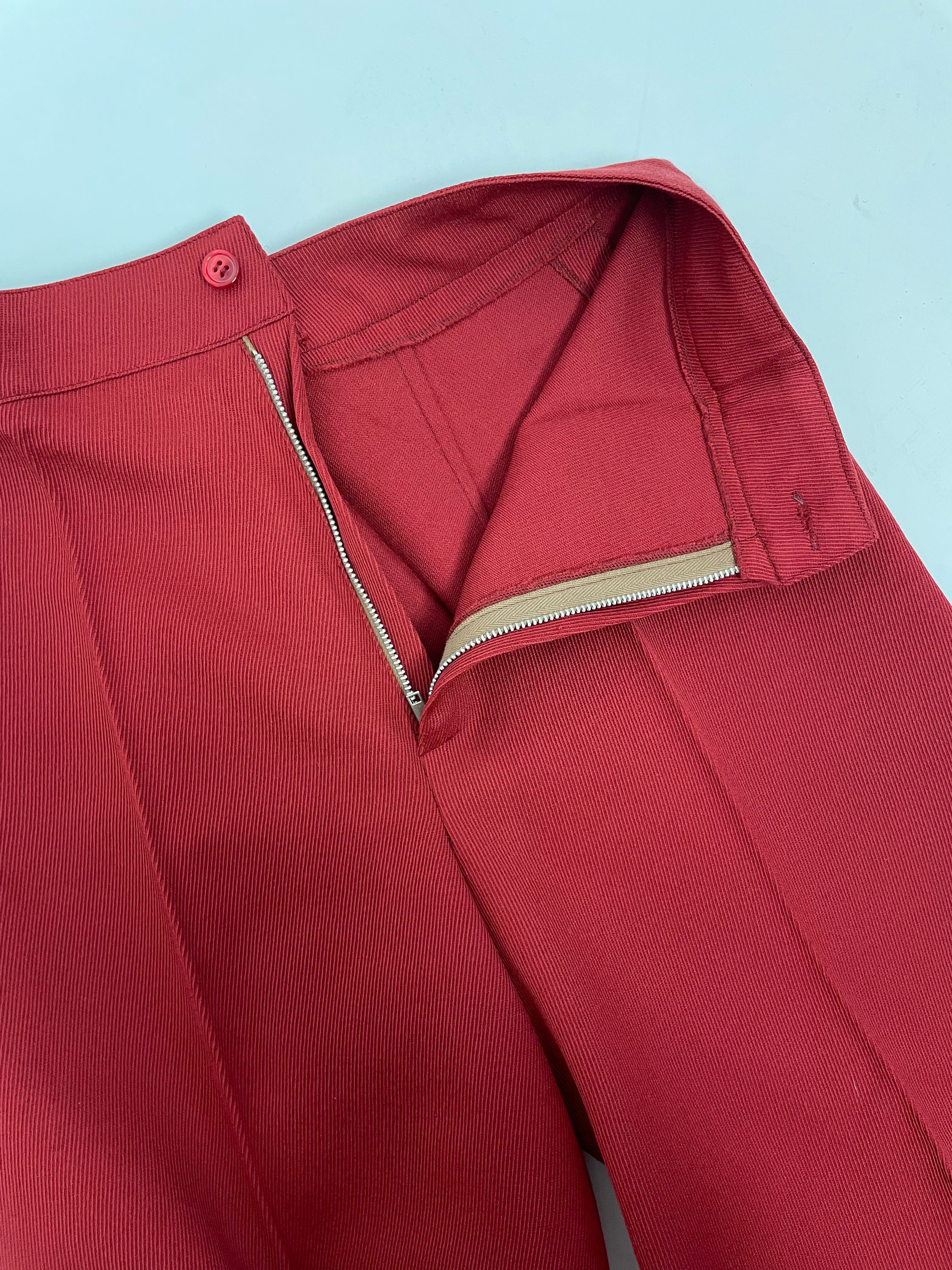 Pantaloni anni '70 in lana