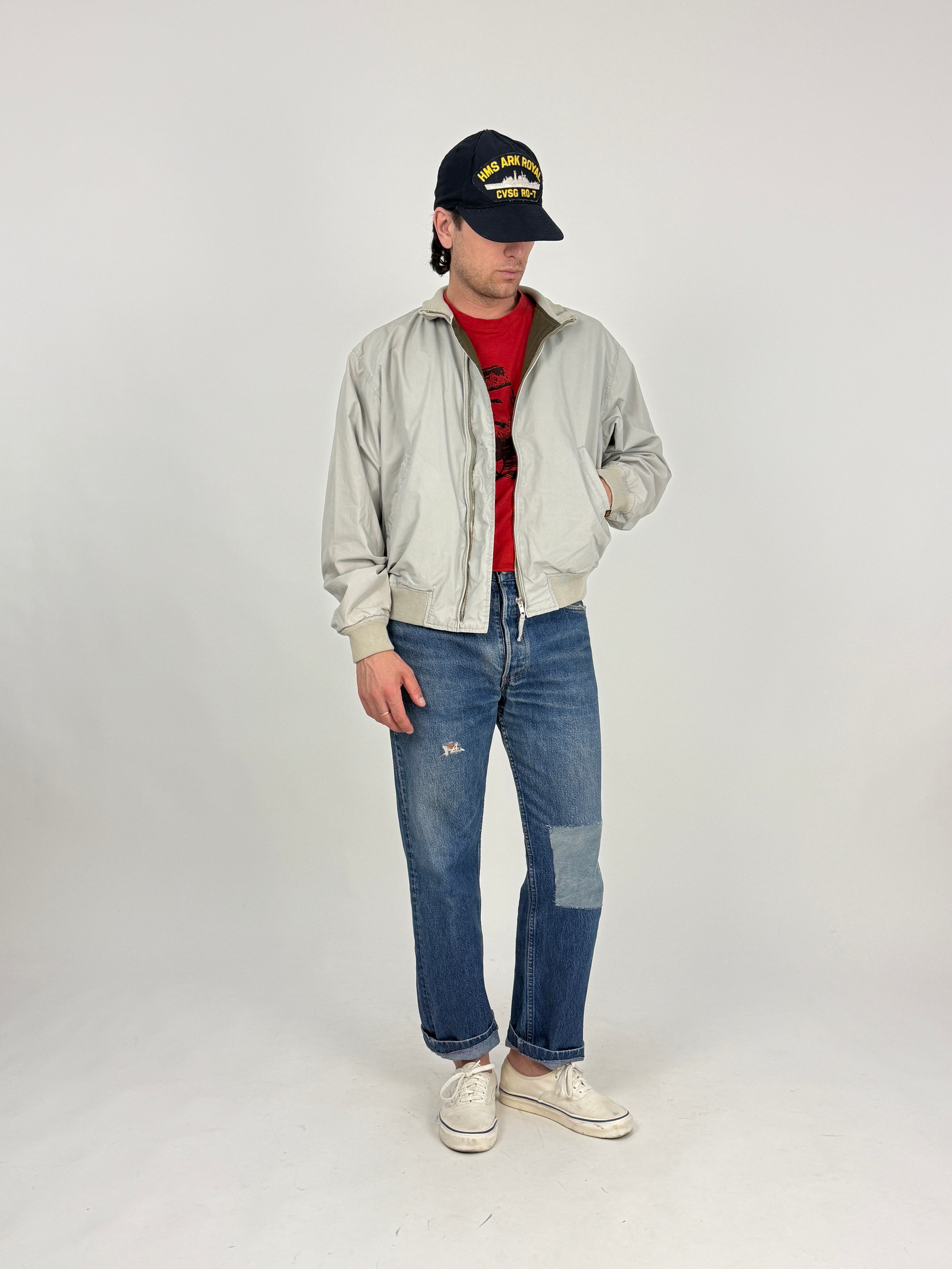 Bomber Vintage Alpha Industries Military Spec - Taglia M/L (etich. XL)