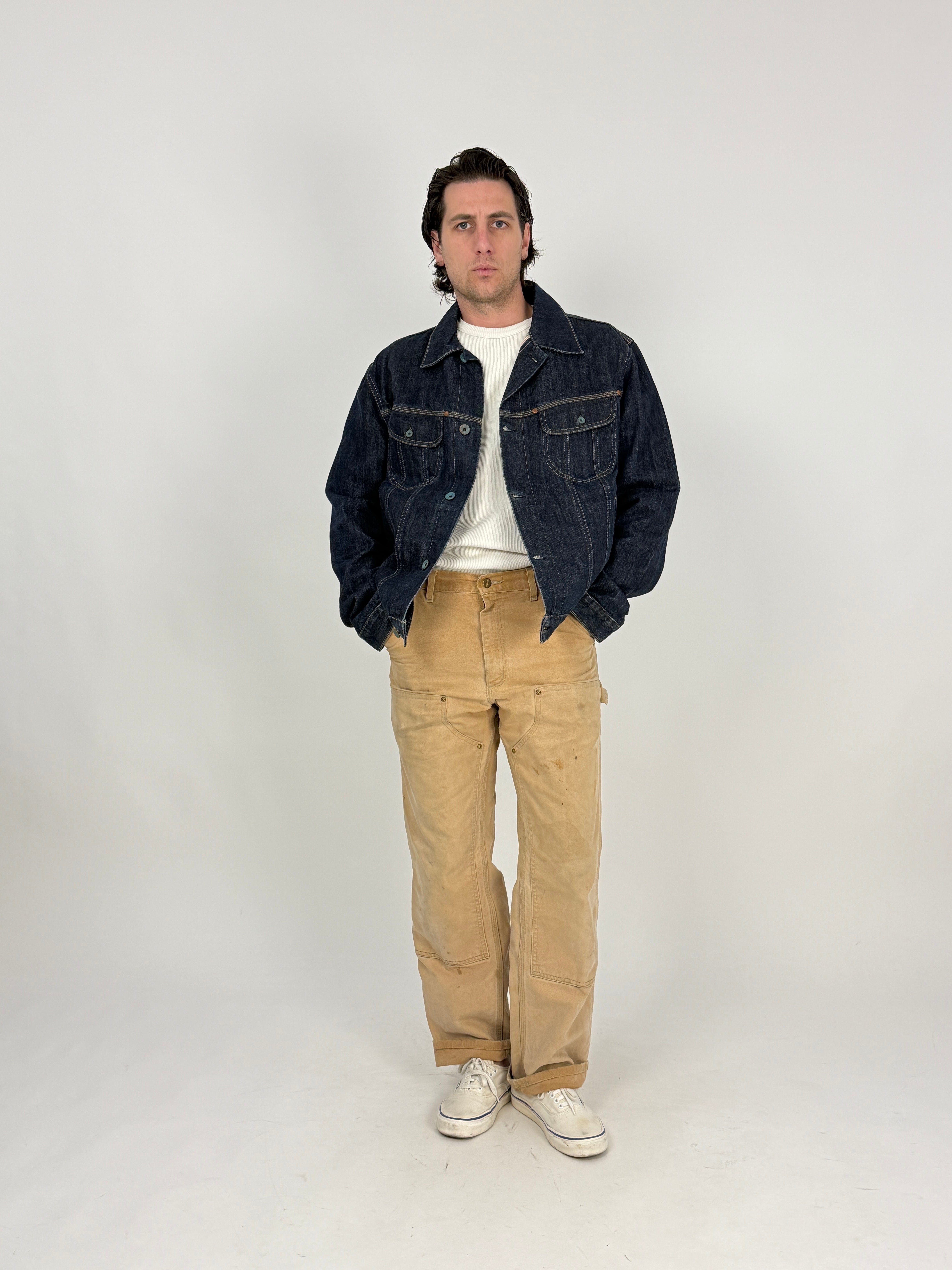 Giacca Denim Rifle Selvedge - Taglia XL