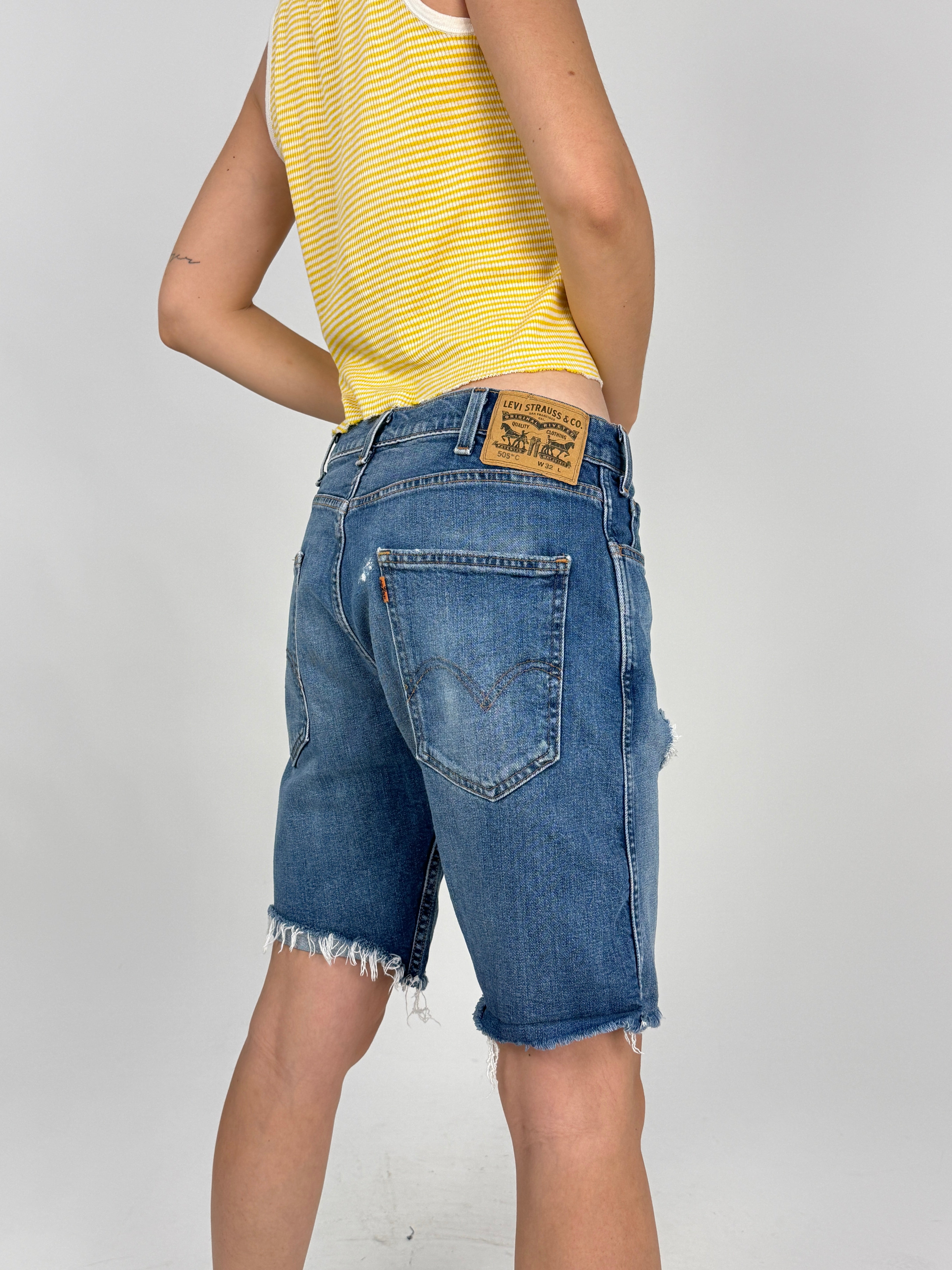 Bermuda Vintage Levi's 505 in Denim
