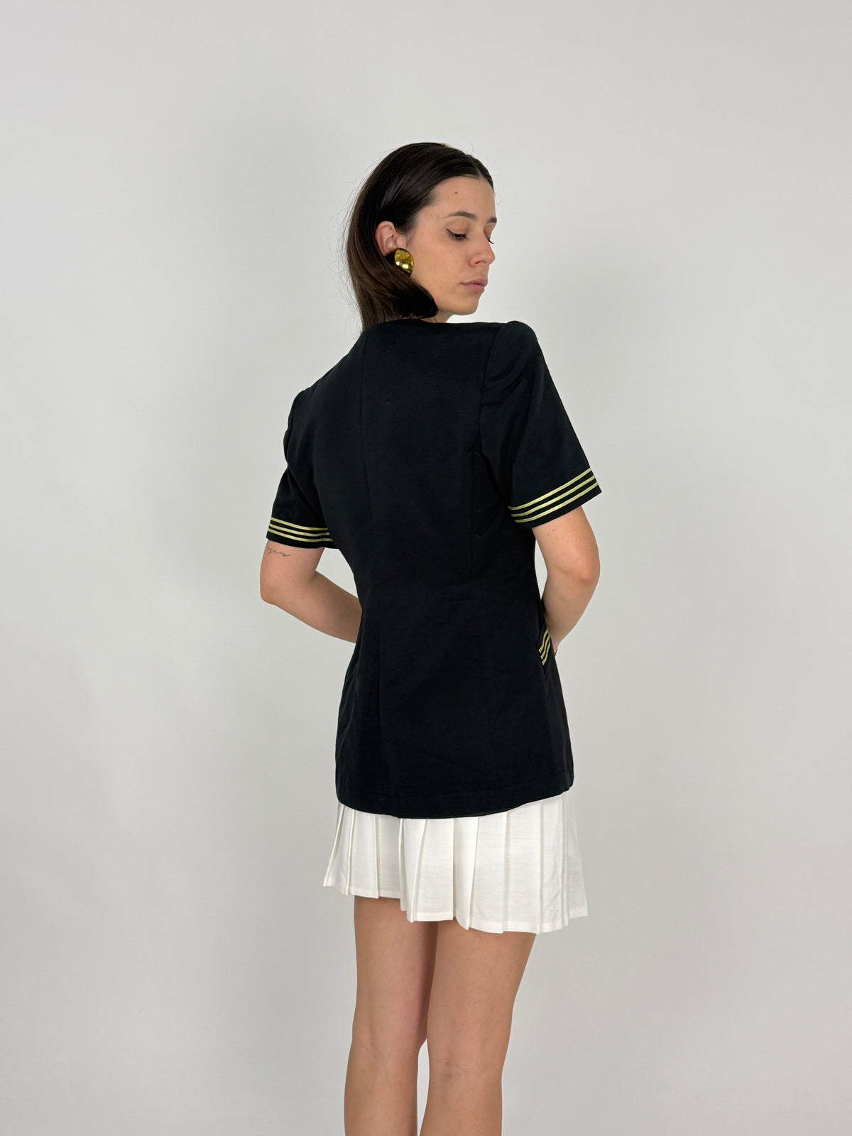 Blazer Anni '80 manica corta - Taglia 44/L