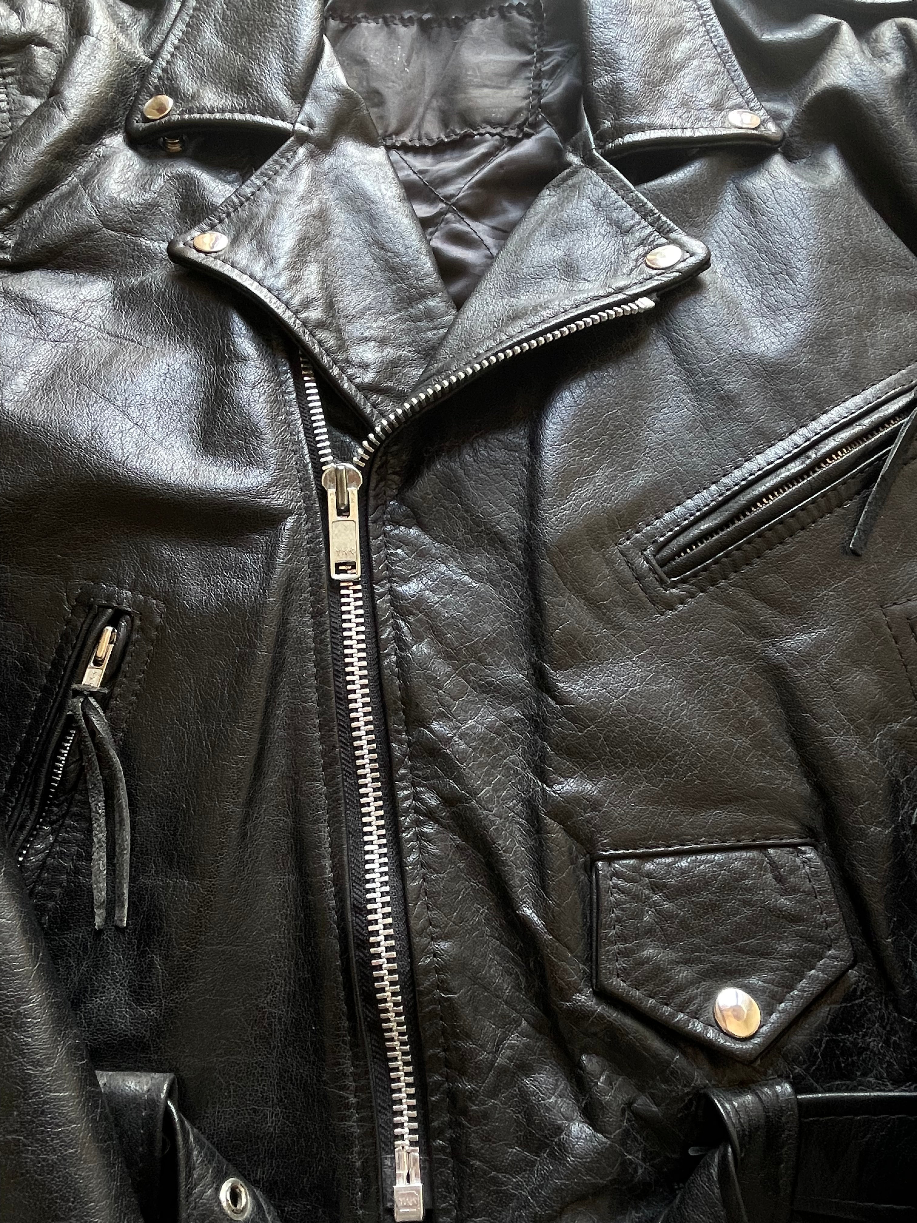 chiodo-vintage-anni-80-vera-pelle