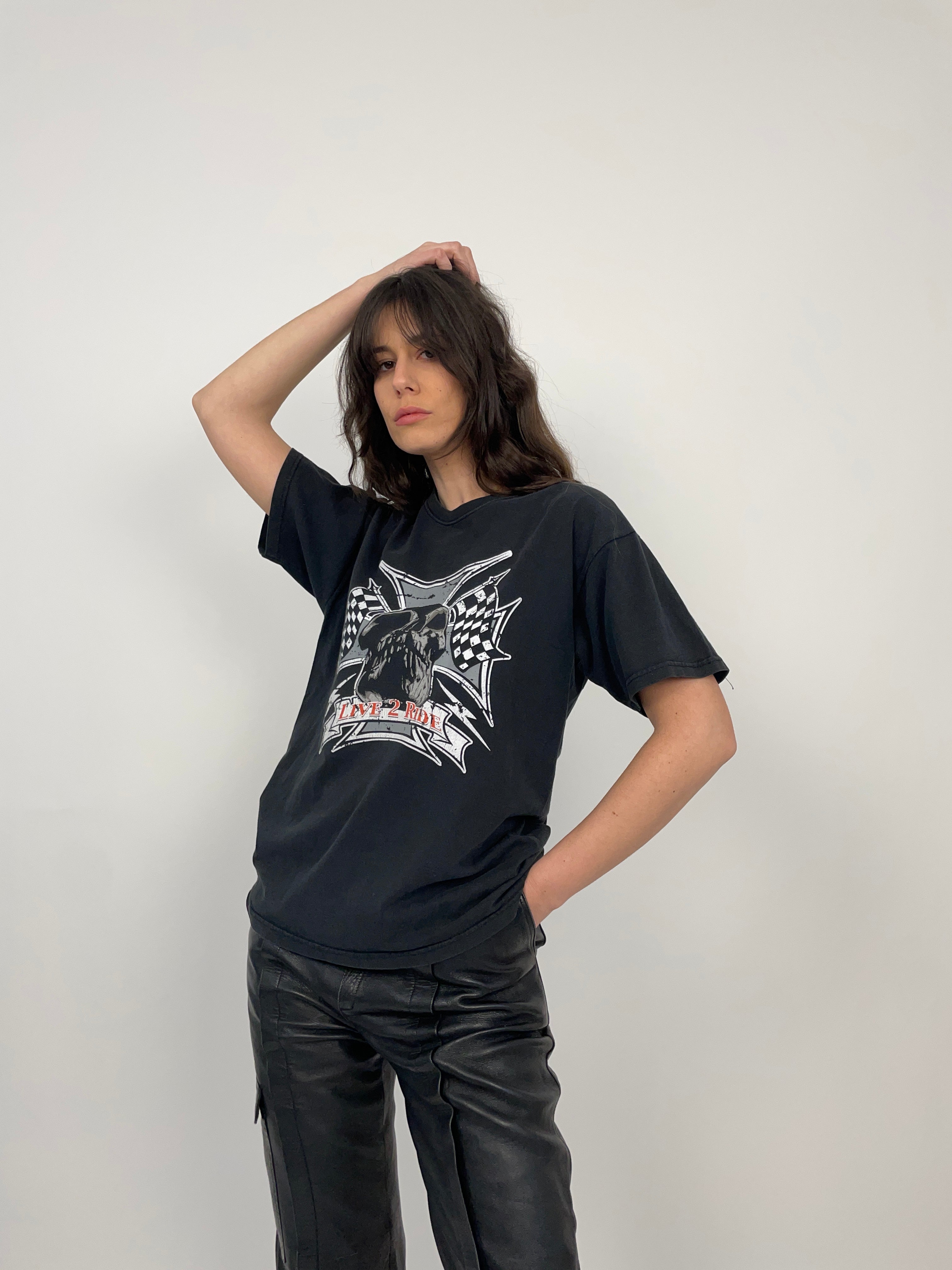 T-shirt Live 2 Ride Vintage