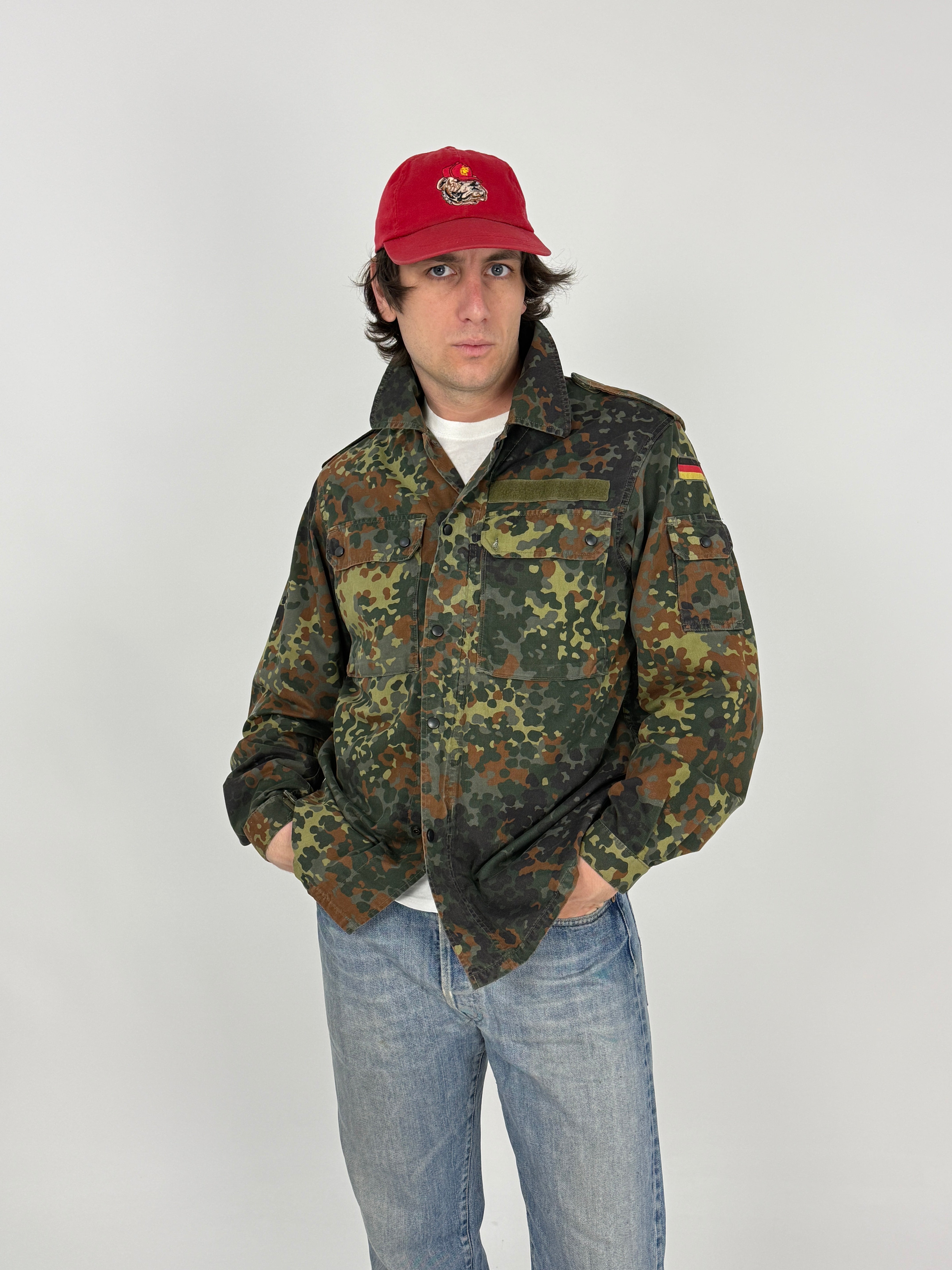 Camicia Militare Bundeswehr Flecktarn 1996 - Taglia M