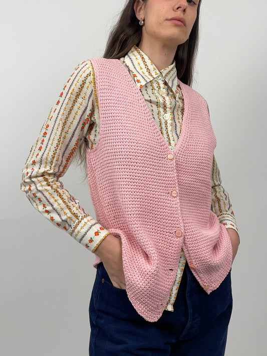 Gilet handmade vintage