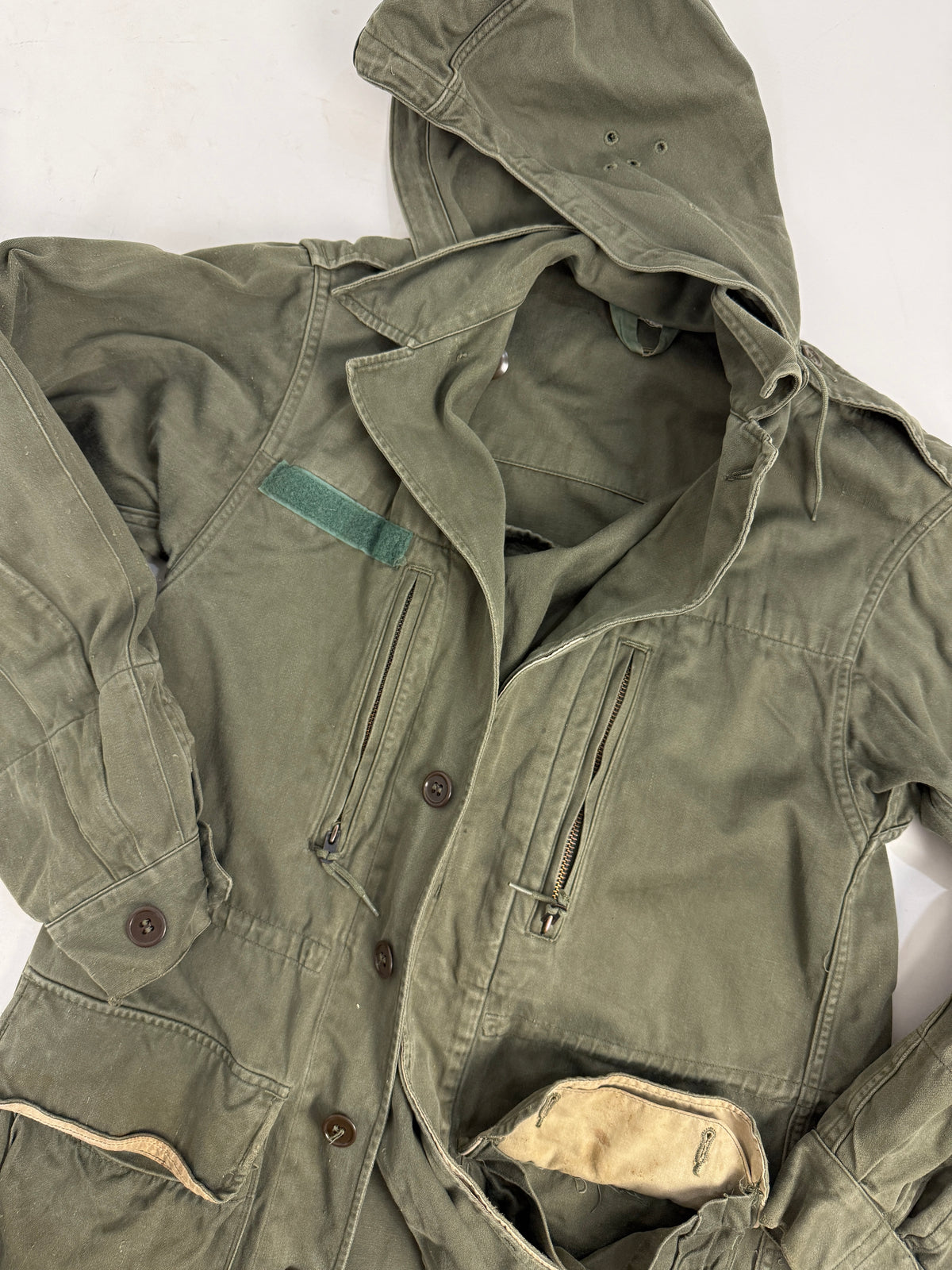 Parka Militare Francese M64 SCECAM Paris 1969 - Taglia M/L