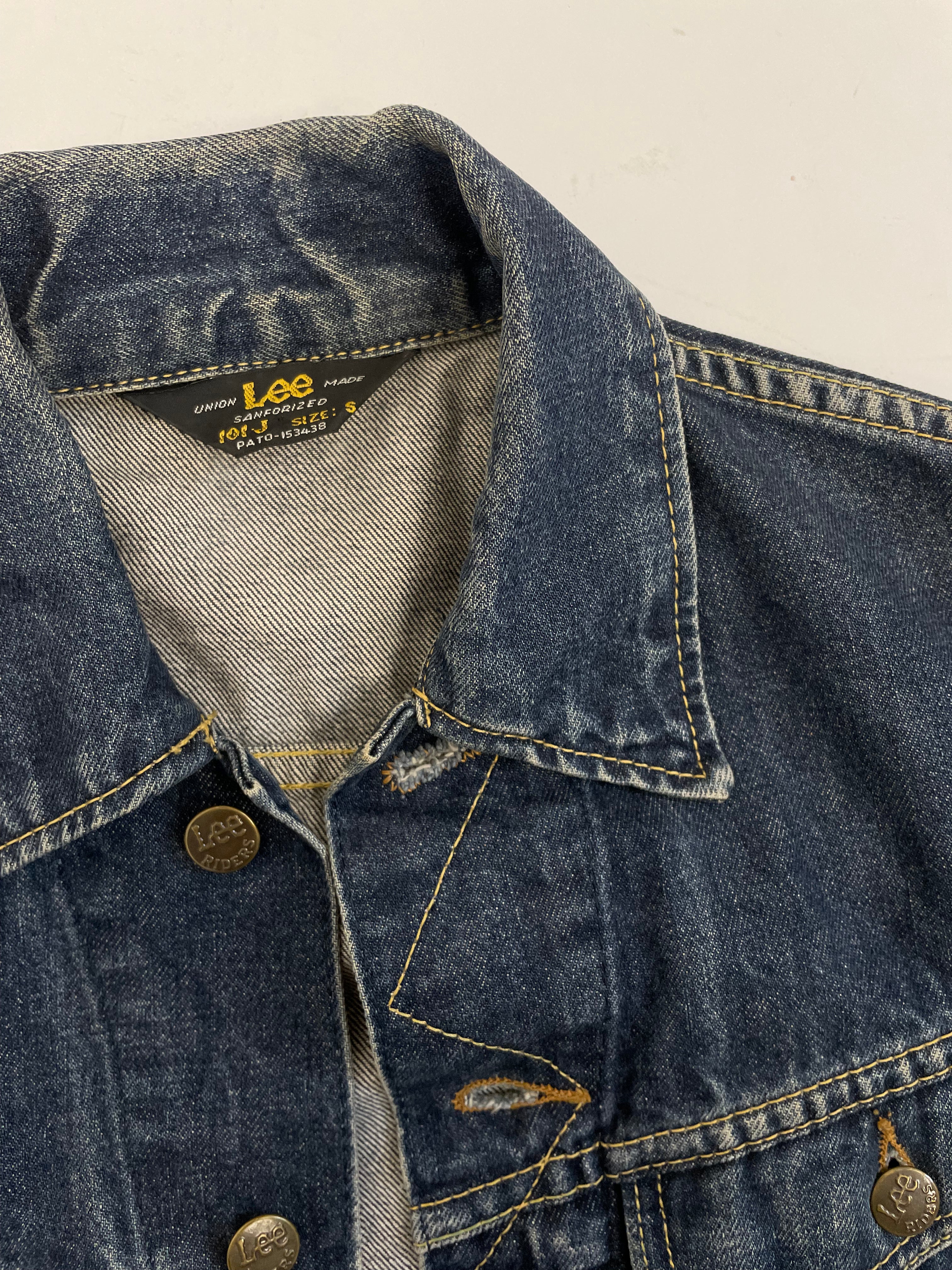 Giacca in jeans vintage Lee 101-J – Sanforized, USA Union Made