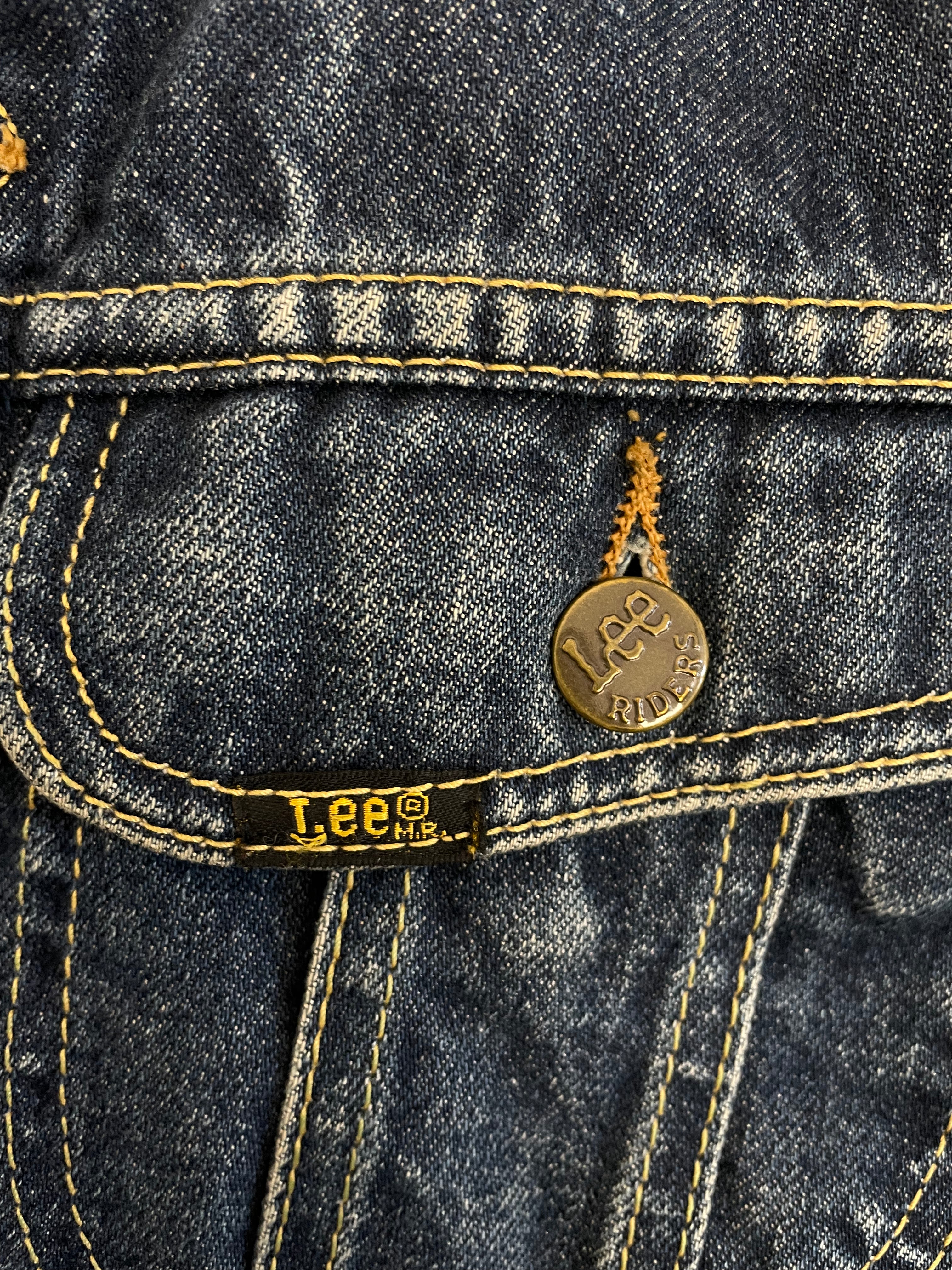 Giacca in jeans vintage Lee 101-J – Sanforized, USA Union Made