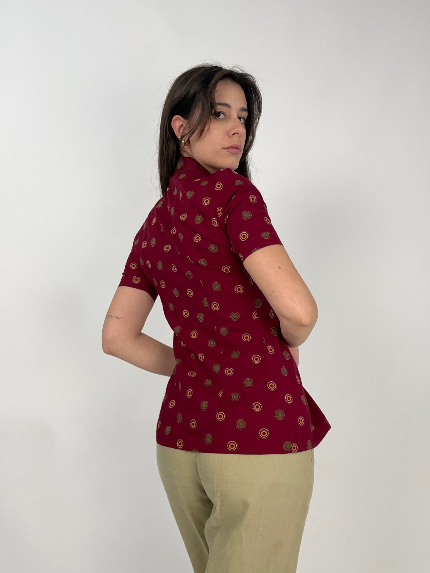 Camicia fantasia anni '70