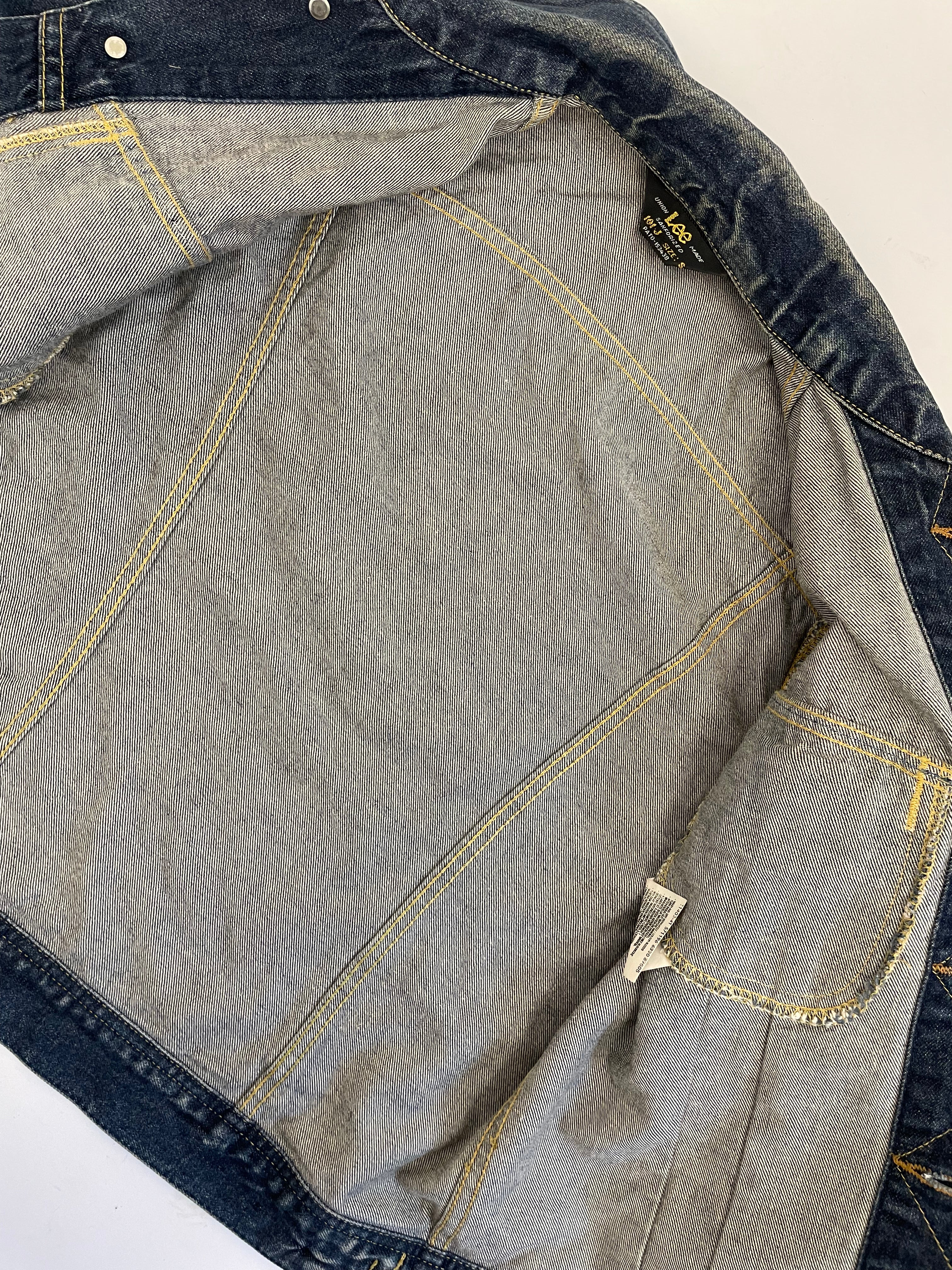 Giacca in jeans vintage Lee 101-J – Sanforized, USA Union Made