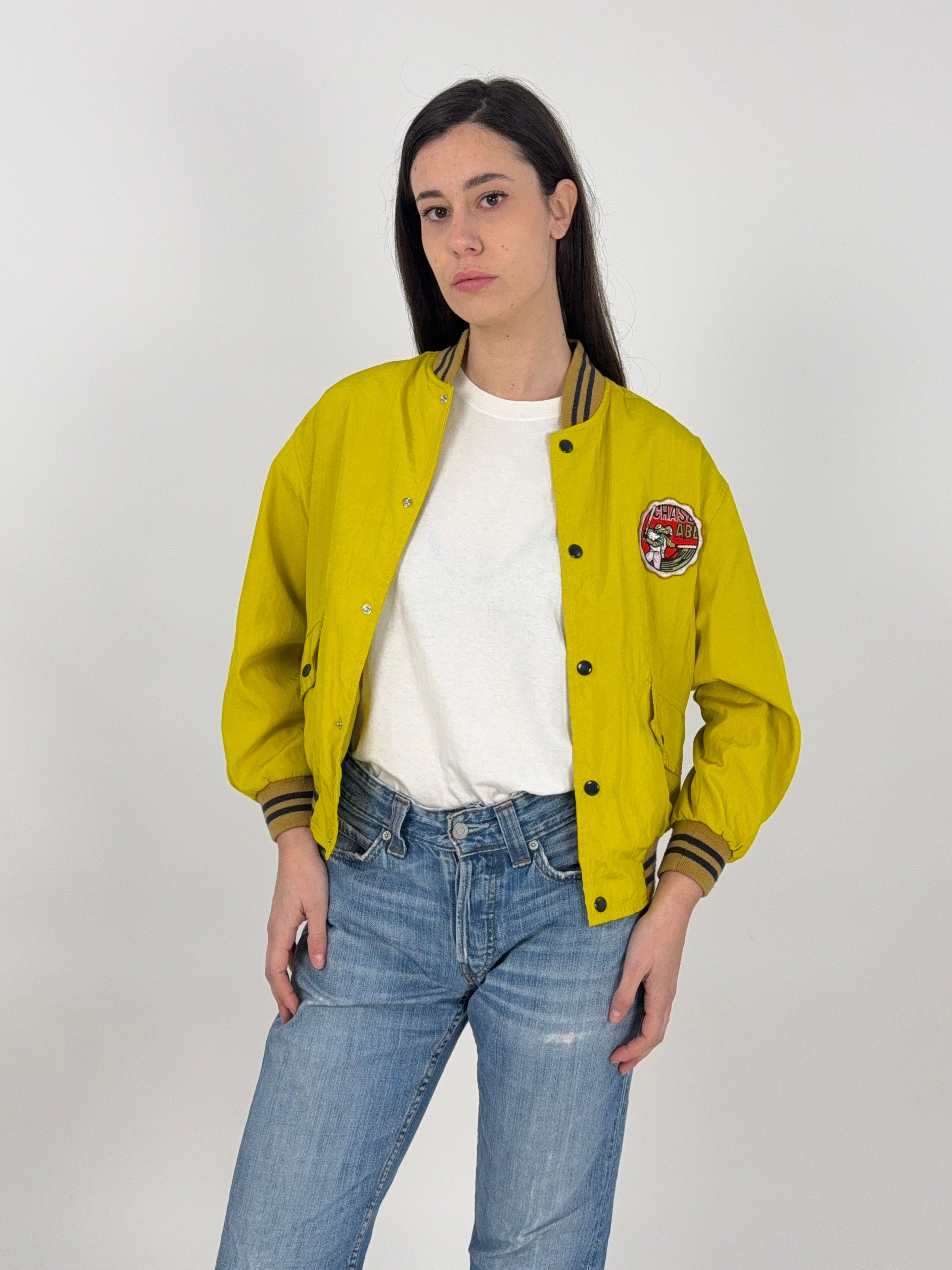 Bomber anni '90 giallo ocra - taglia S