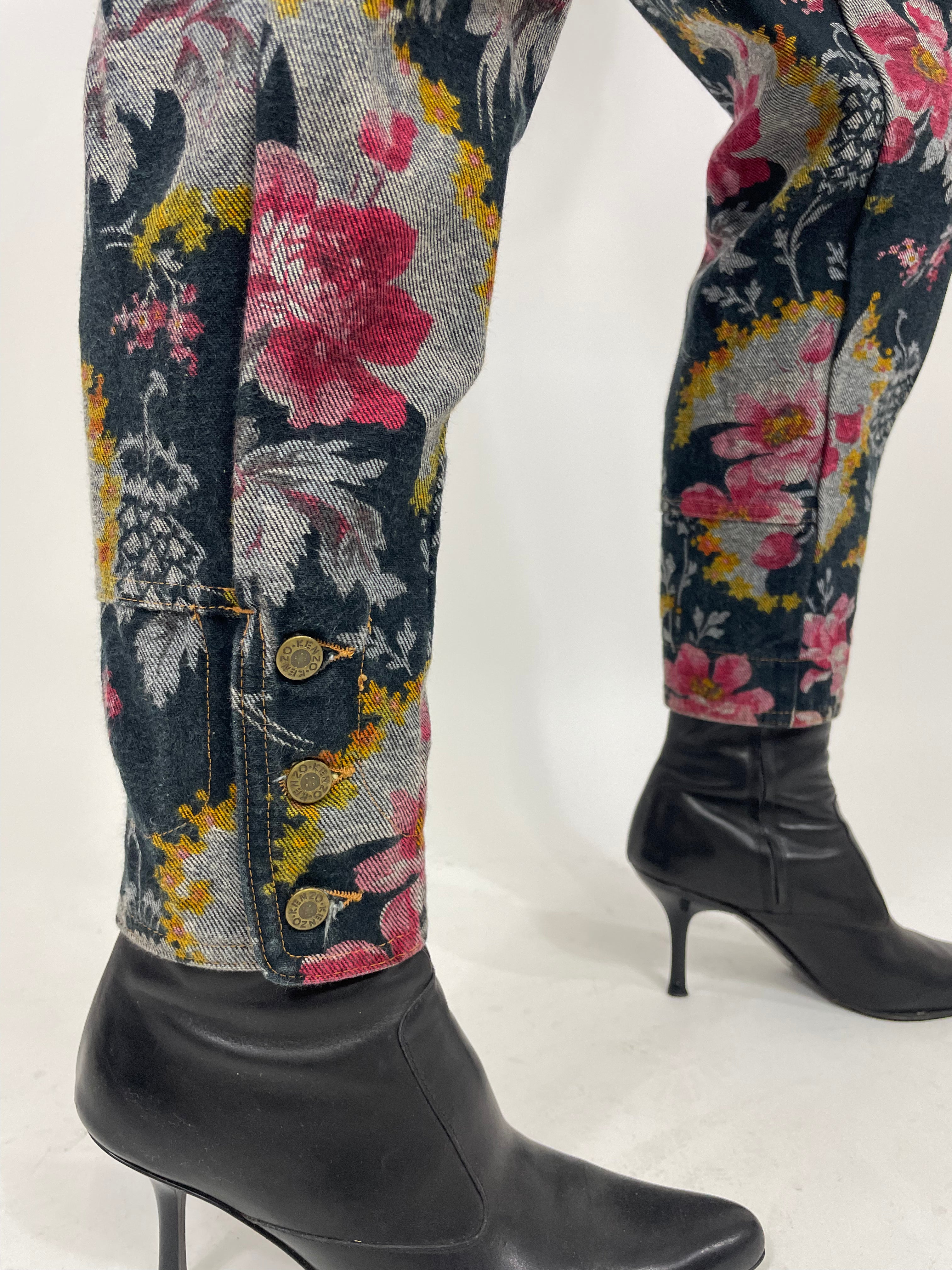 Kenzo-Jeans aus den 1980ern