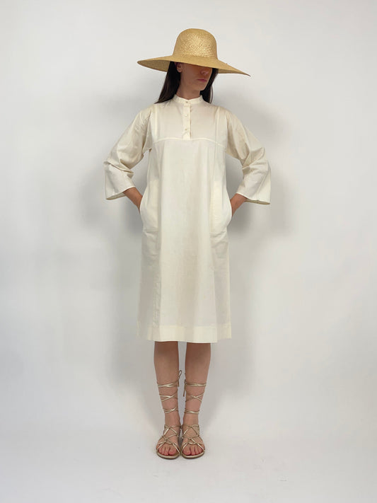 Abito Chemisier Genny in cotone chicchiolato