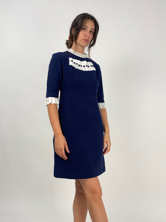Abito corto sartoriale anni '60