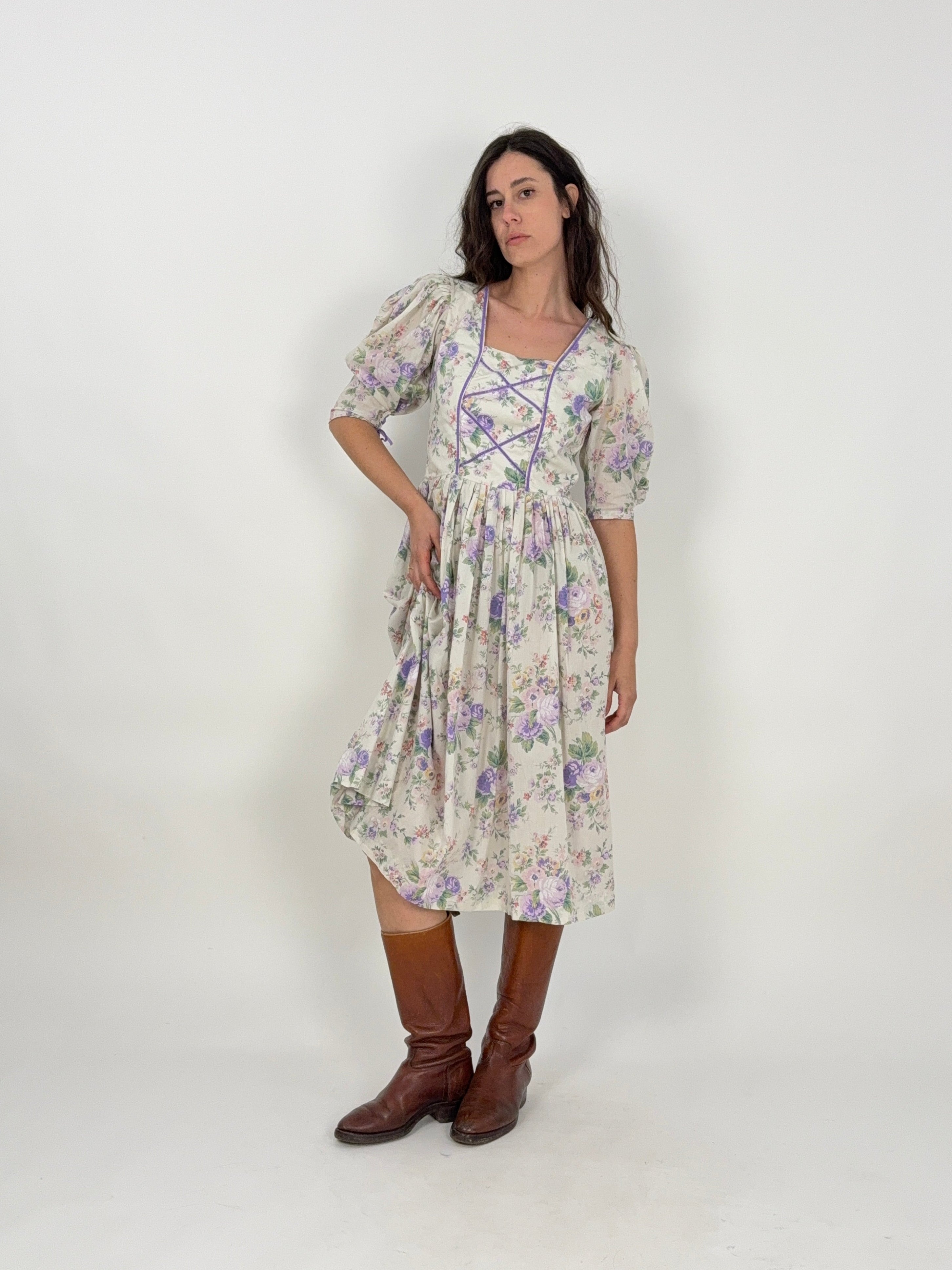 Abito Salzuburger Dirndl anni '80