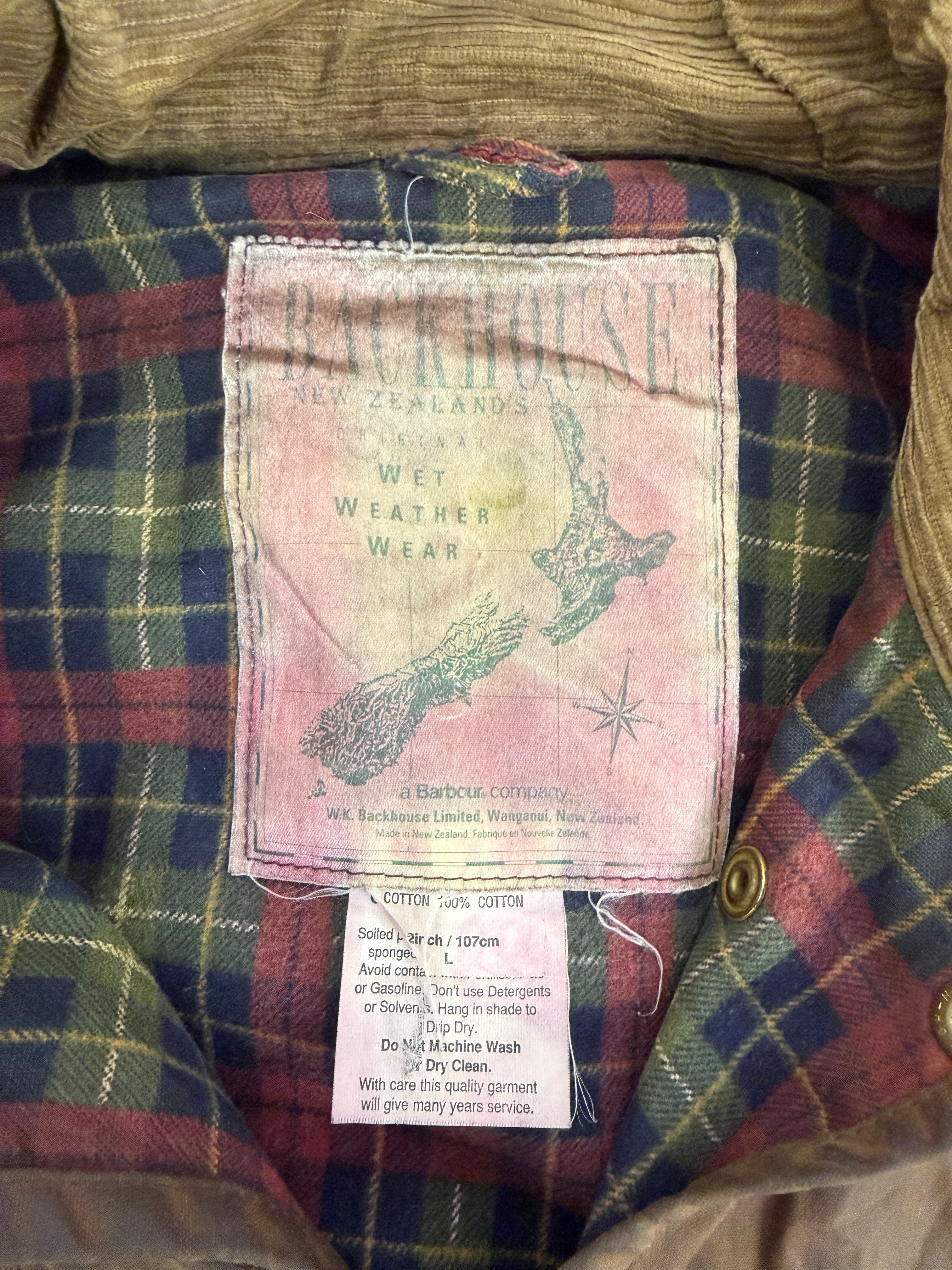 Giacca Barbour Backhouse anni '80/'90 – Made in New Zealand