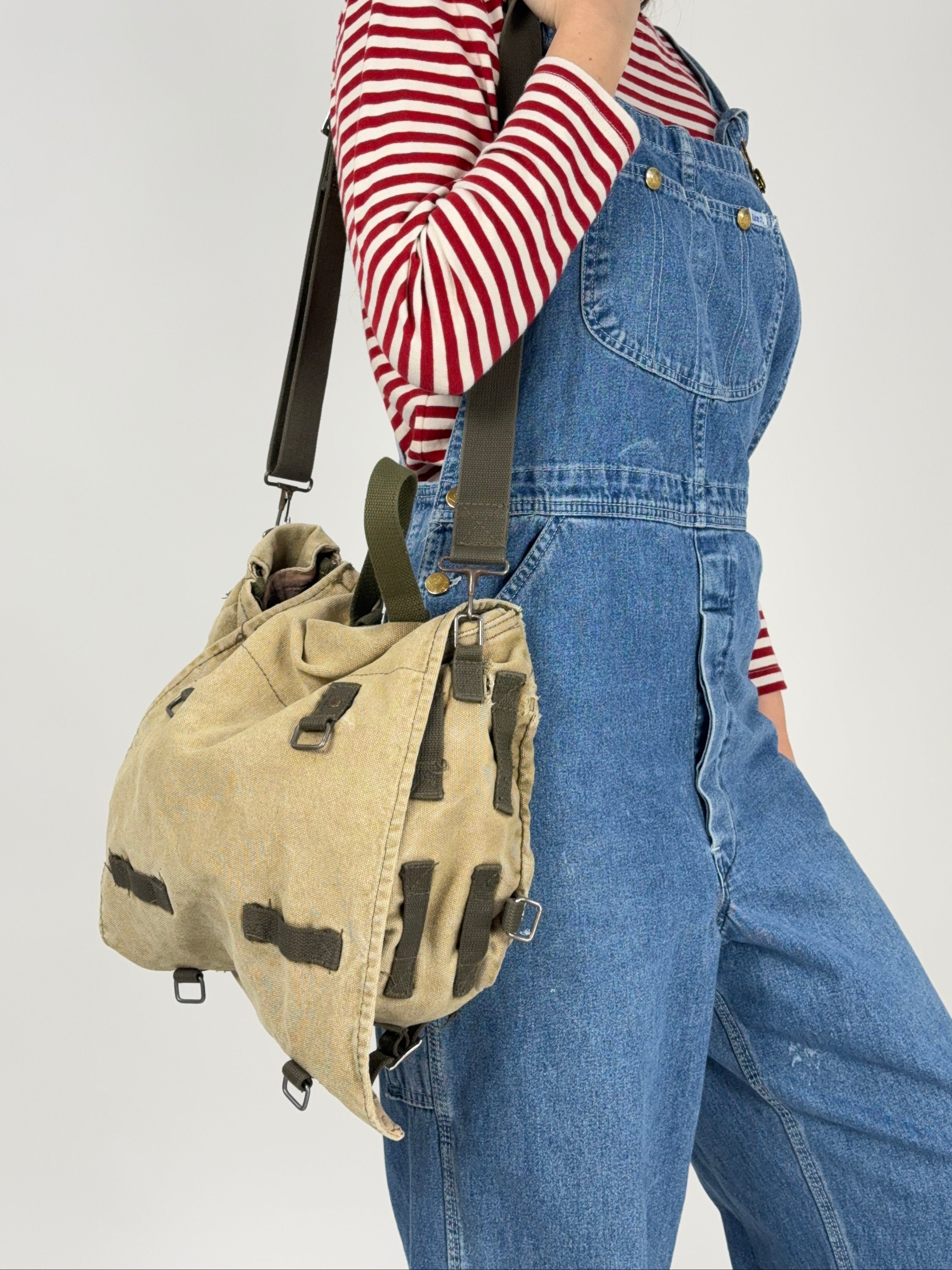 Borsa militare vintage canvas - Fangovintage