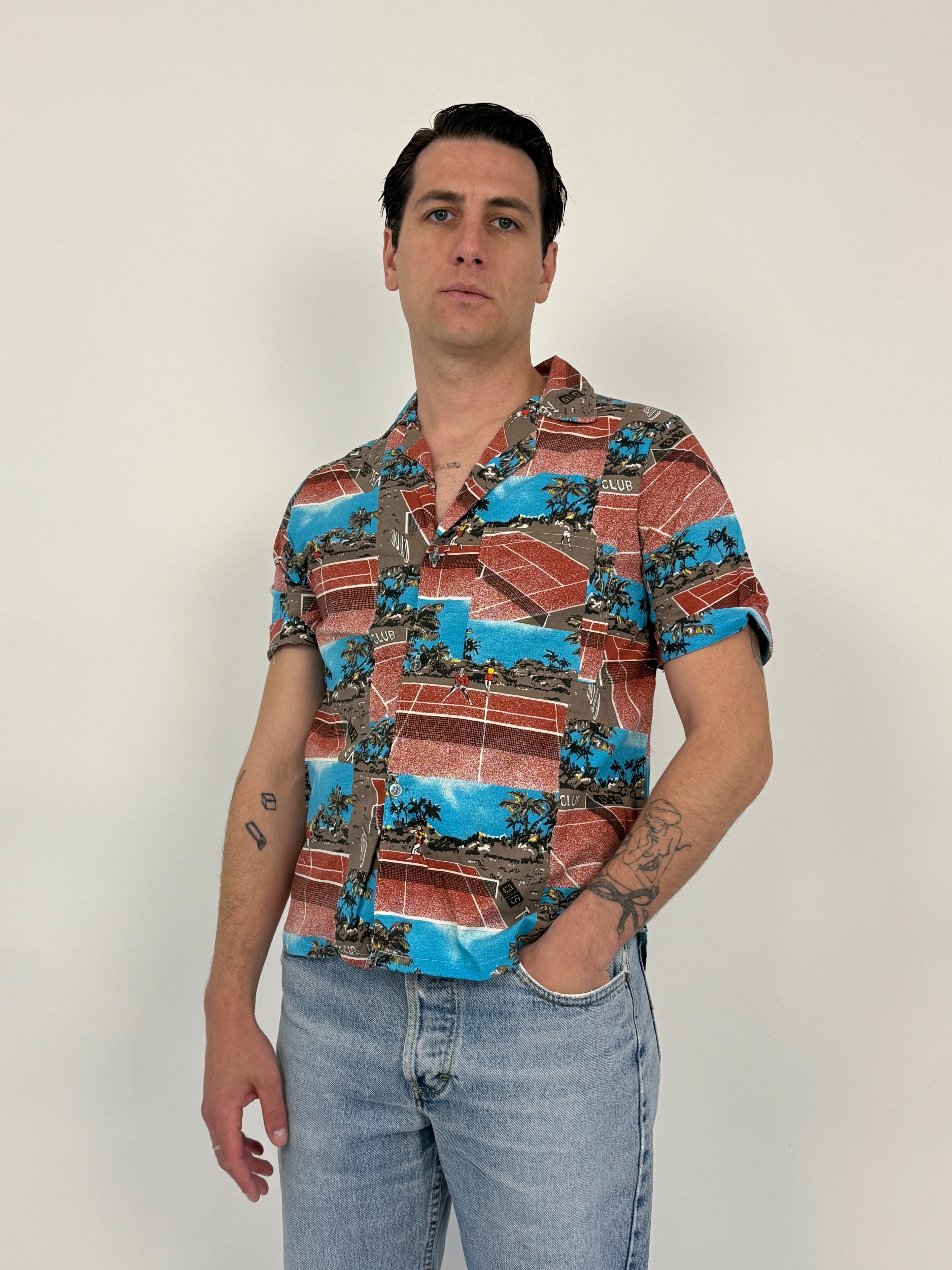 Camicia manica corta anni '80