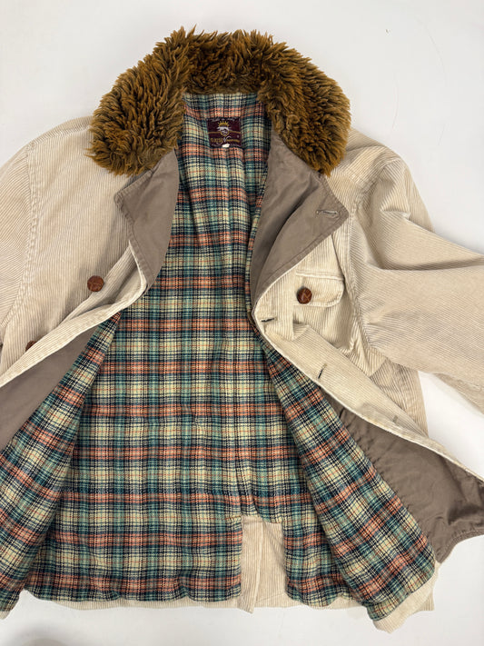 Cappotto Fiorucci in velluto a coste anni ’70/'80