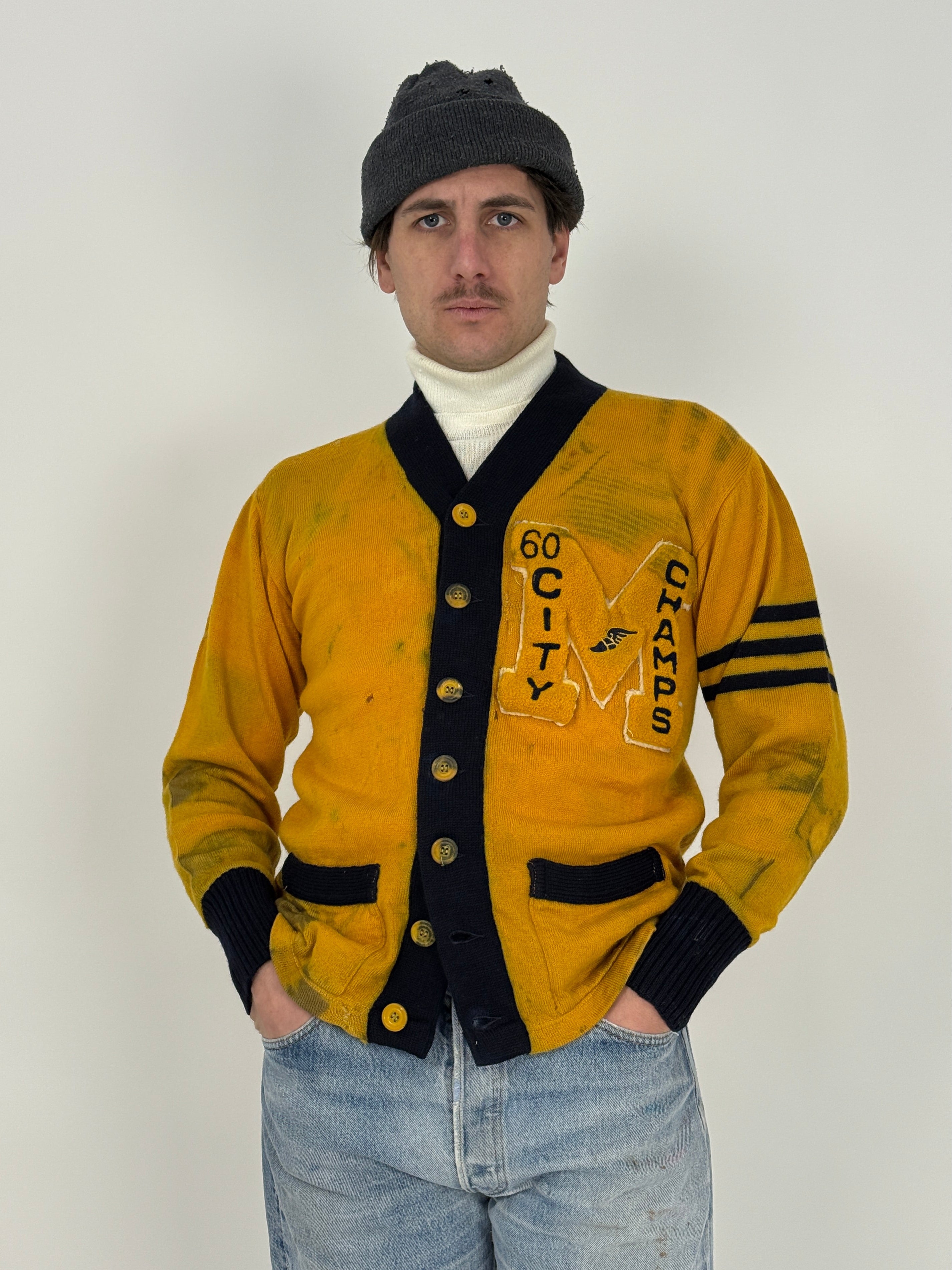 Cardigan varsity Stadium anni ’50 U.S.A.