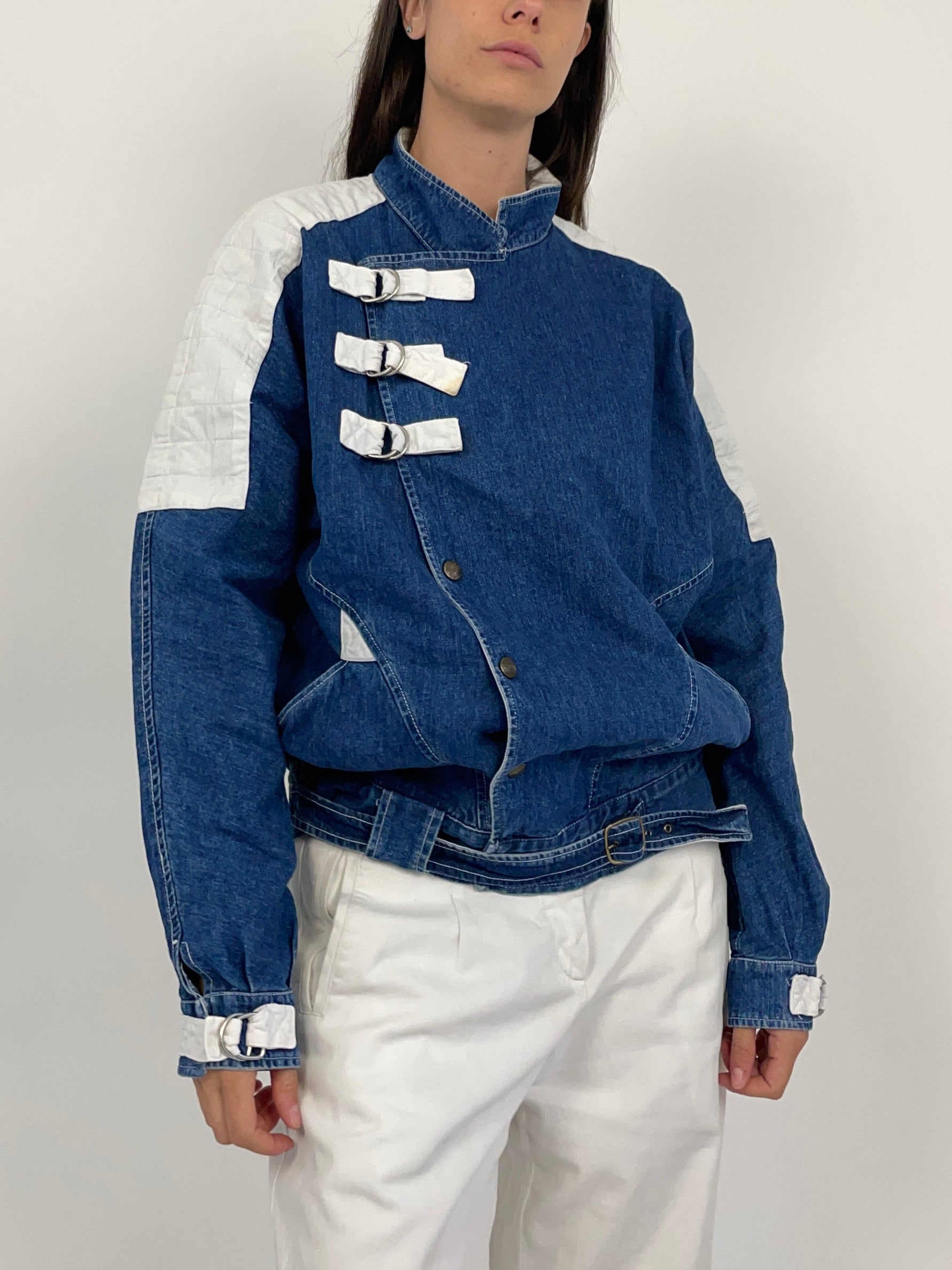 Giubbotto Wampum - Denim anni '80 - Fangovintage