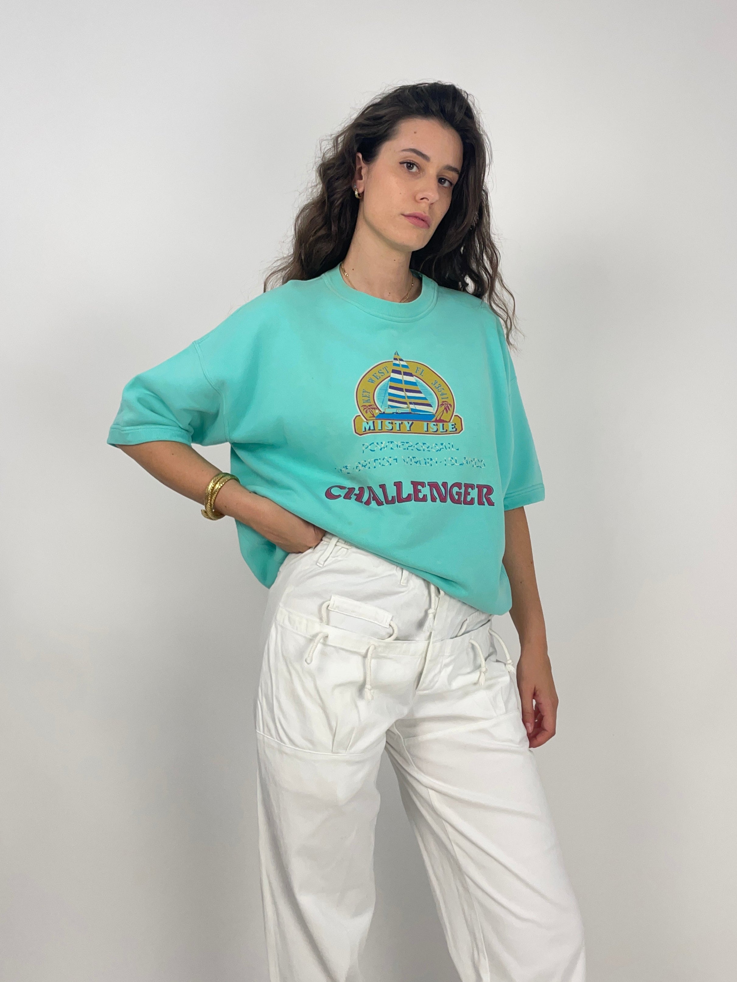 Felpa Challenger anni '80