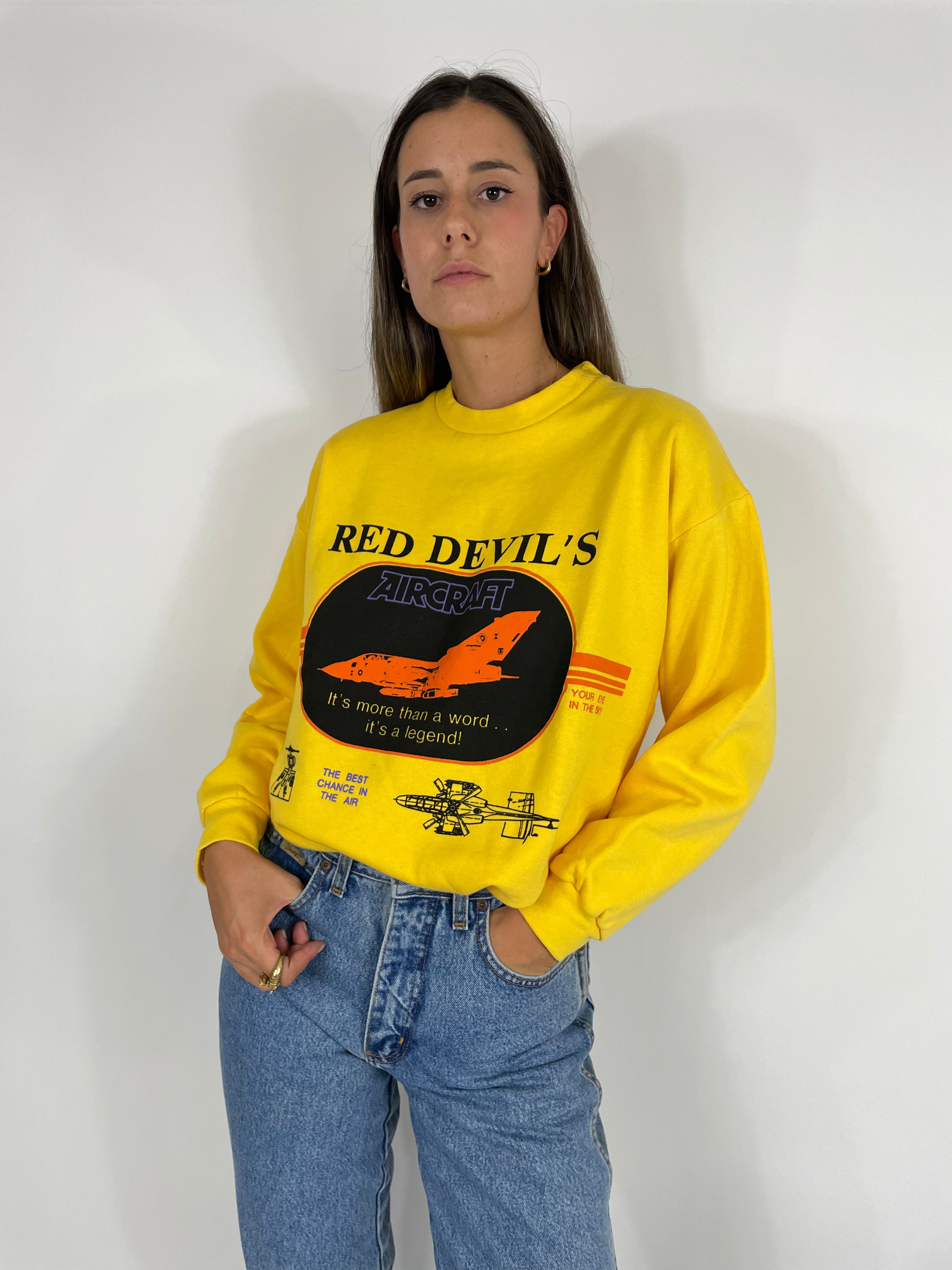 felpa-red-devils-gialla-donna