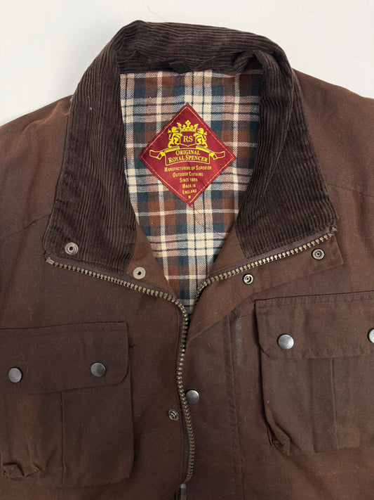 Giacca cerata Royal Spencer - Made in England