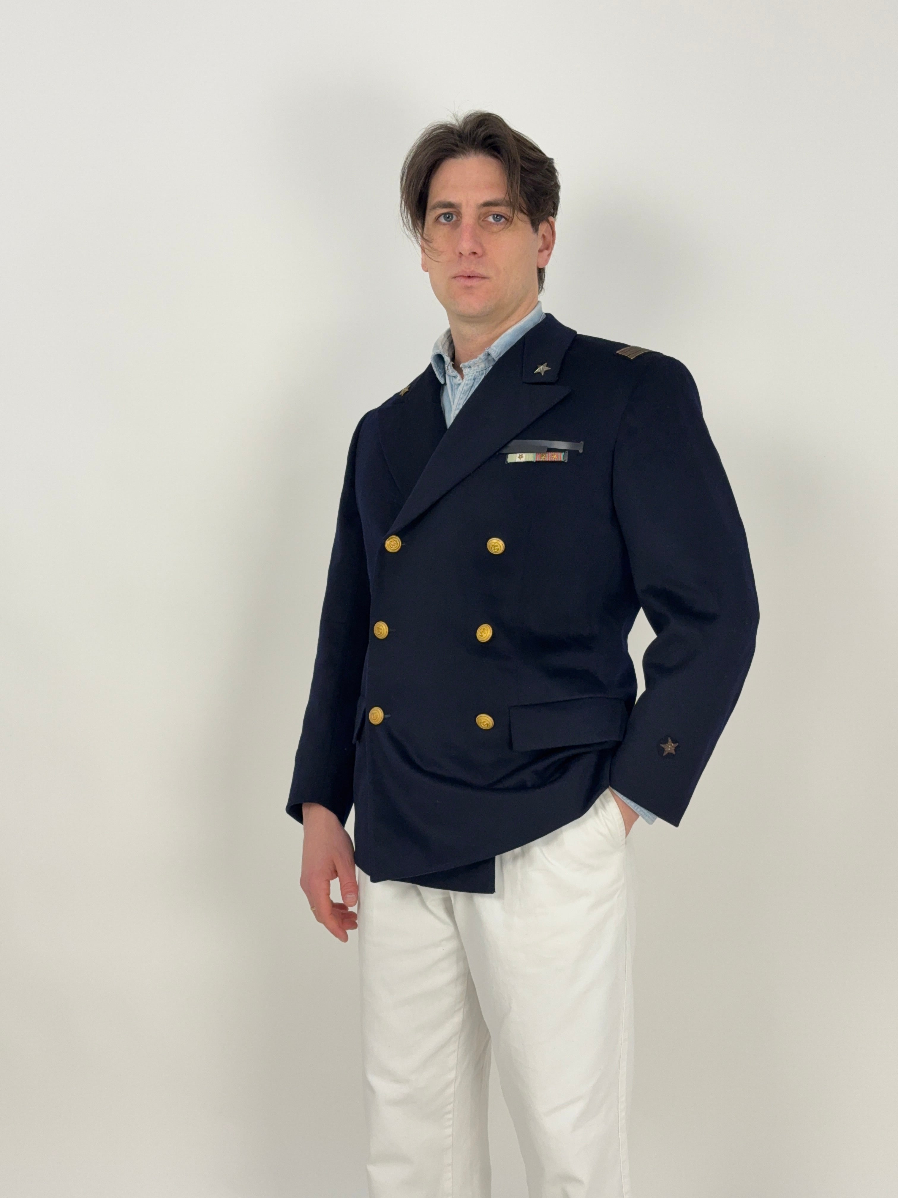 Giacca militare italiana da ufficiale anni ’60/’70