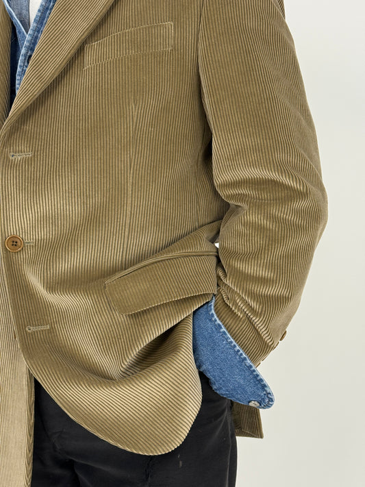 Giacca vintage in velluto a coste