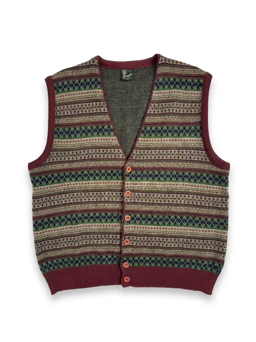 Gilet in lana anni '70