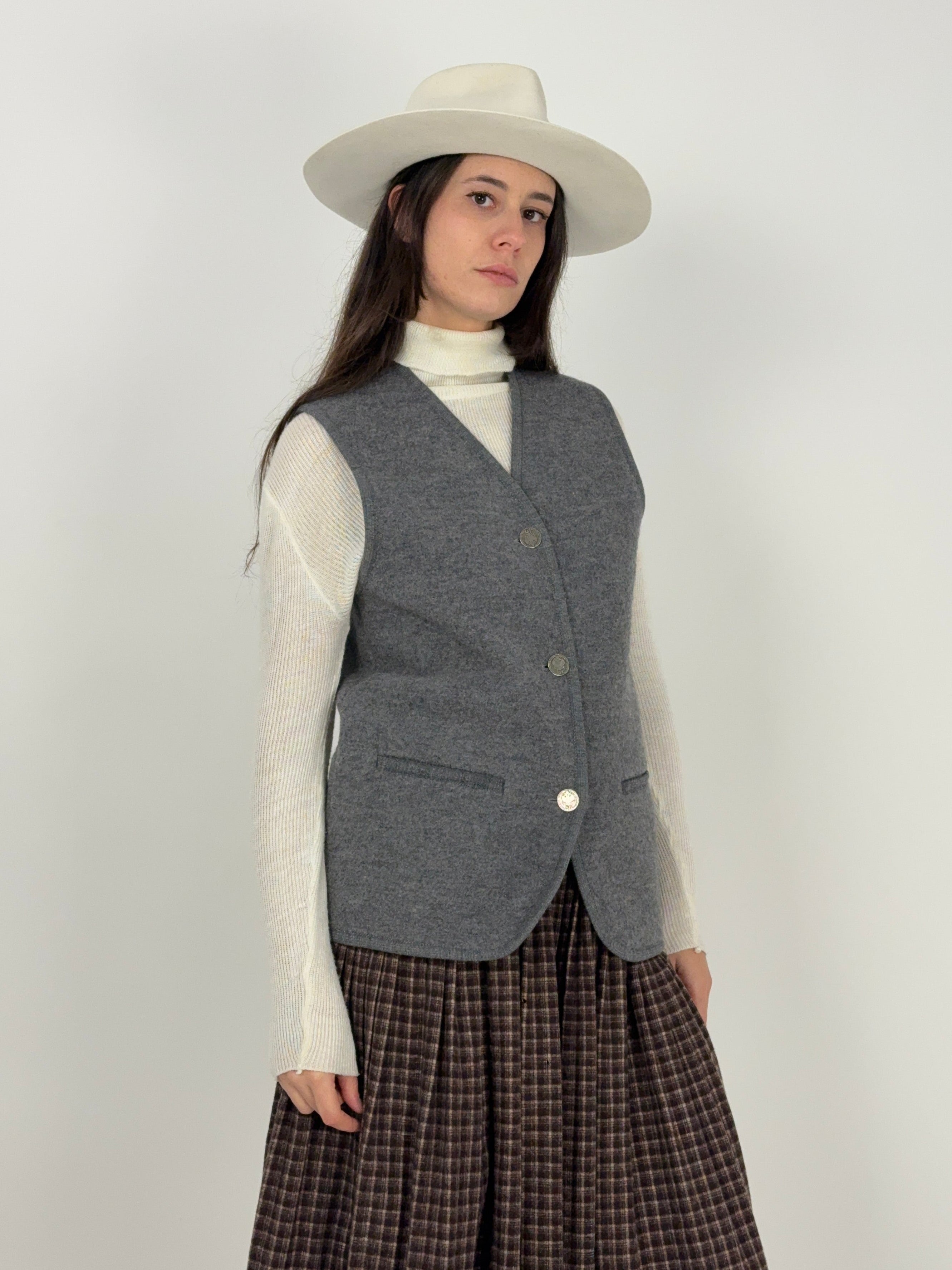 Gilet Walker Moessmer in pura lana - Fangovintage