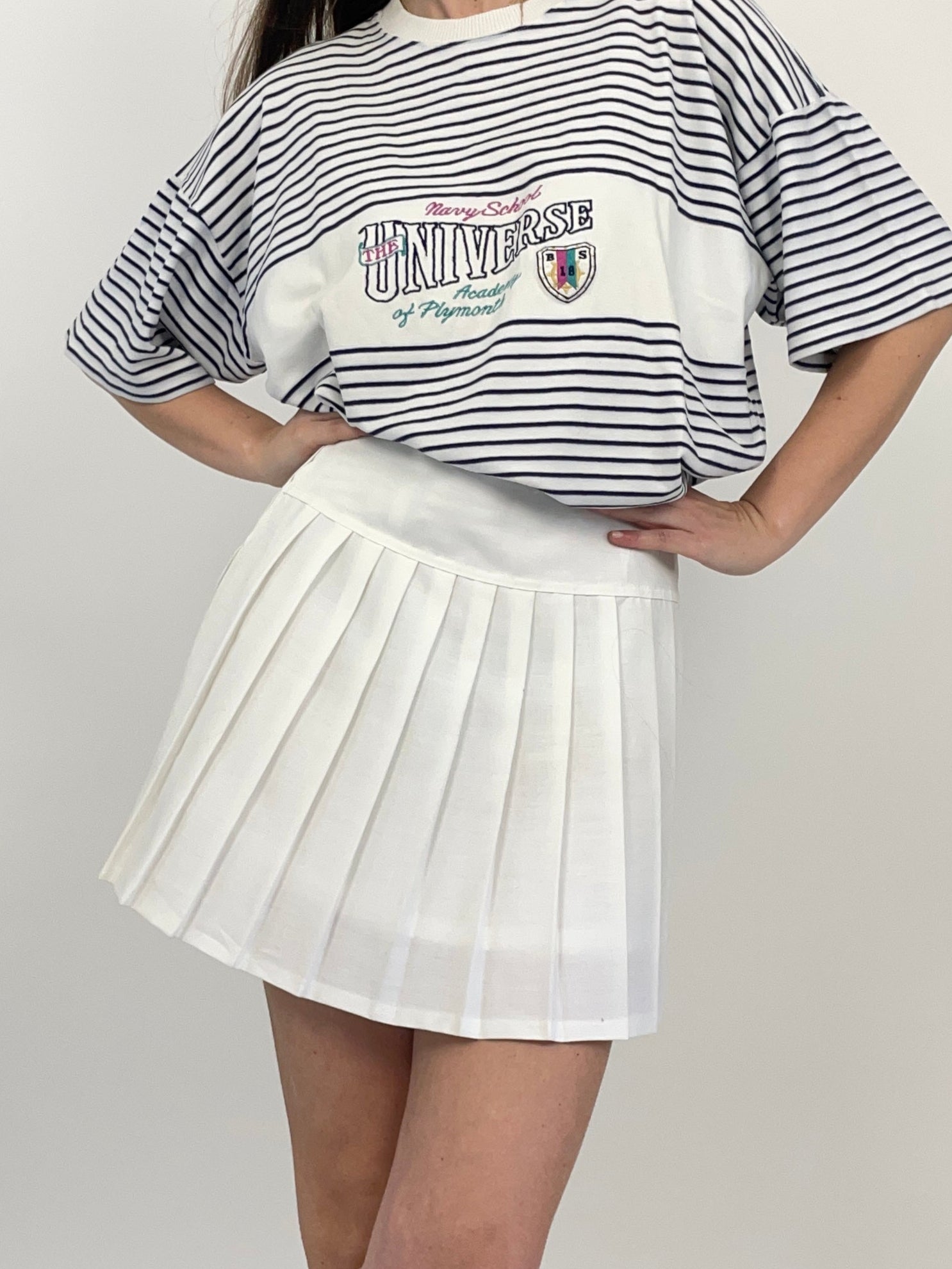 Gonna a pieghe anni '70