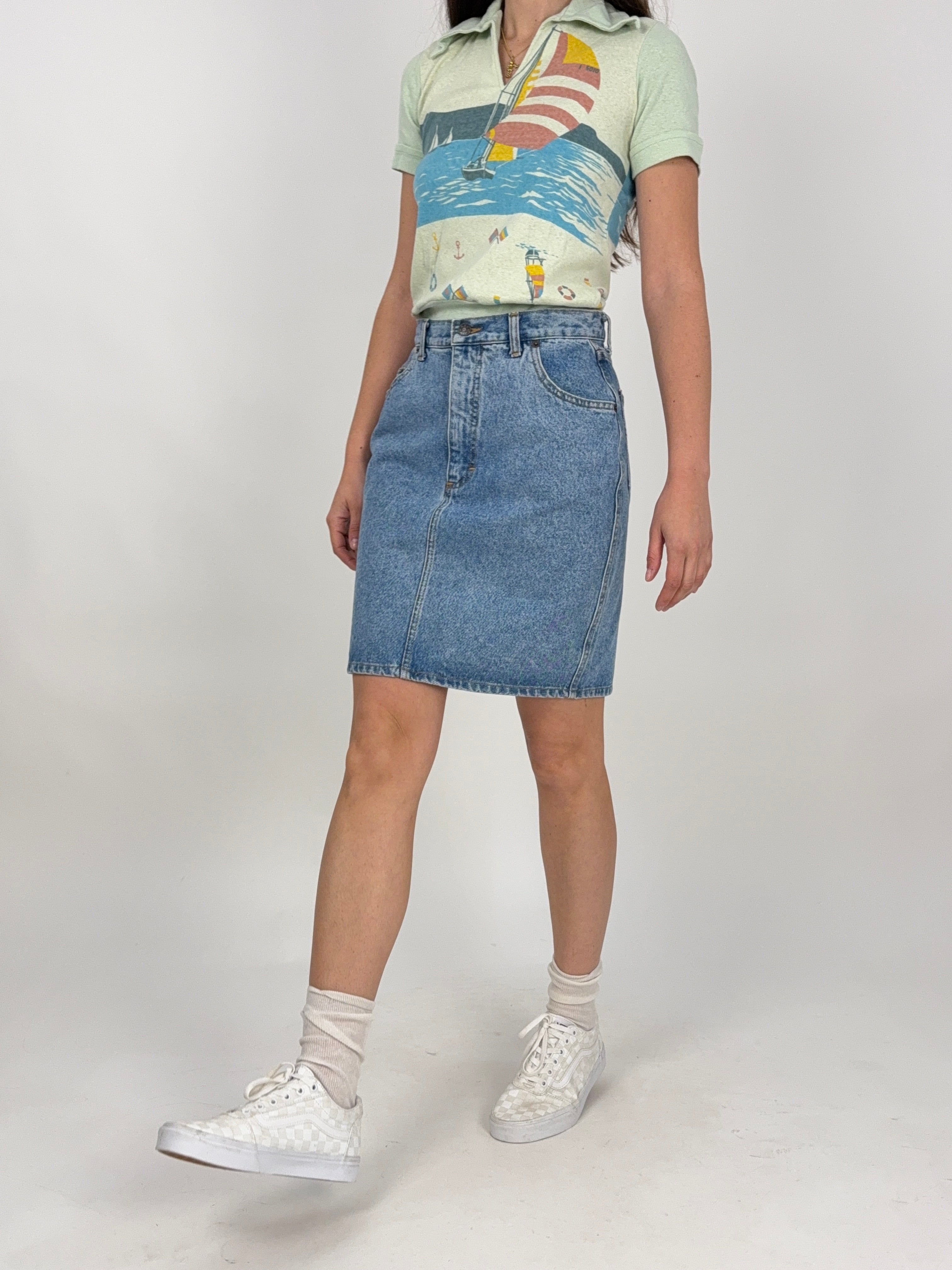 Gonna Vintage USA Rider in denim