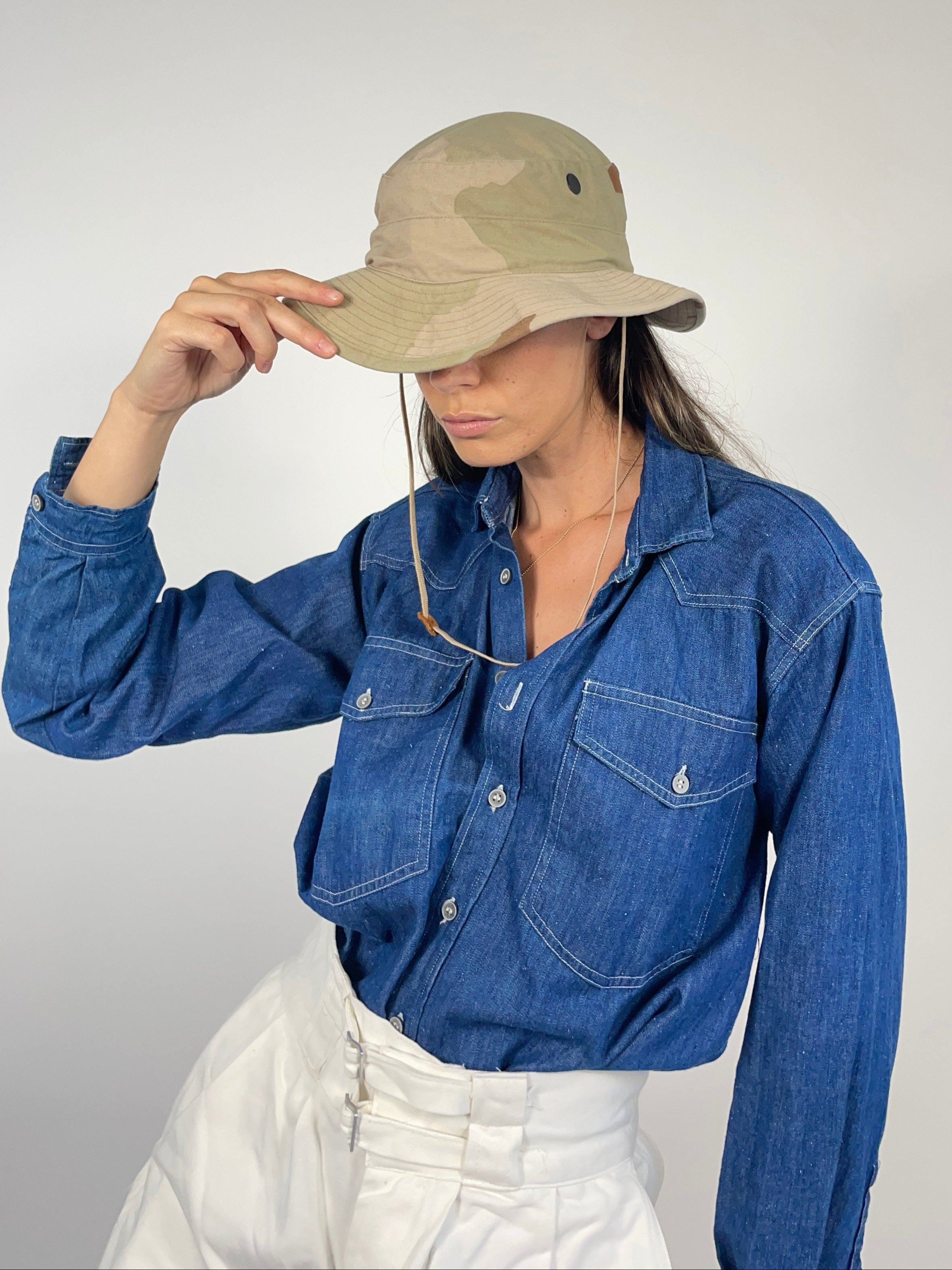 Hat camouflage pattern desert type II vintage