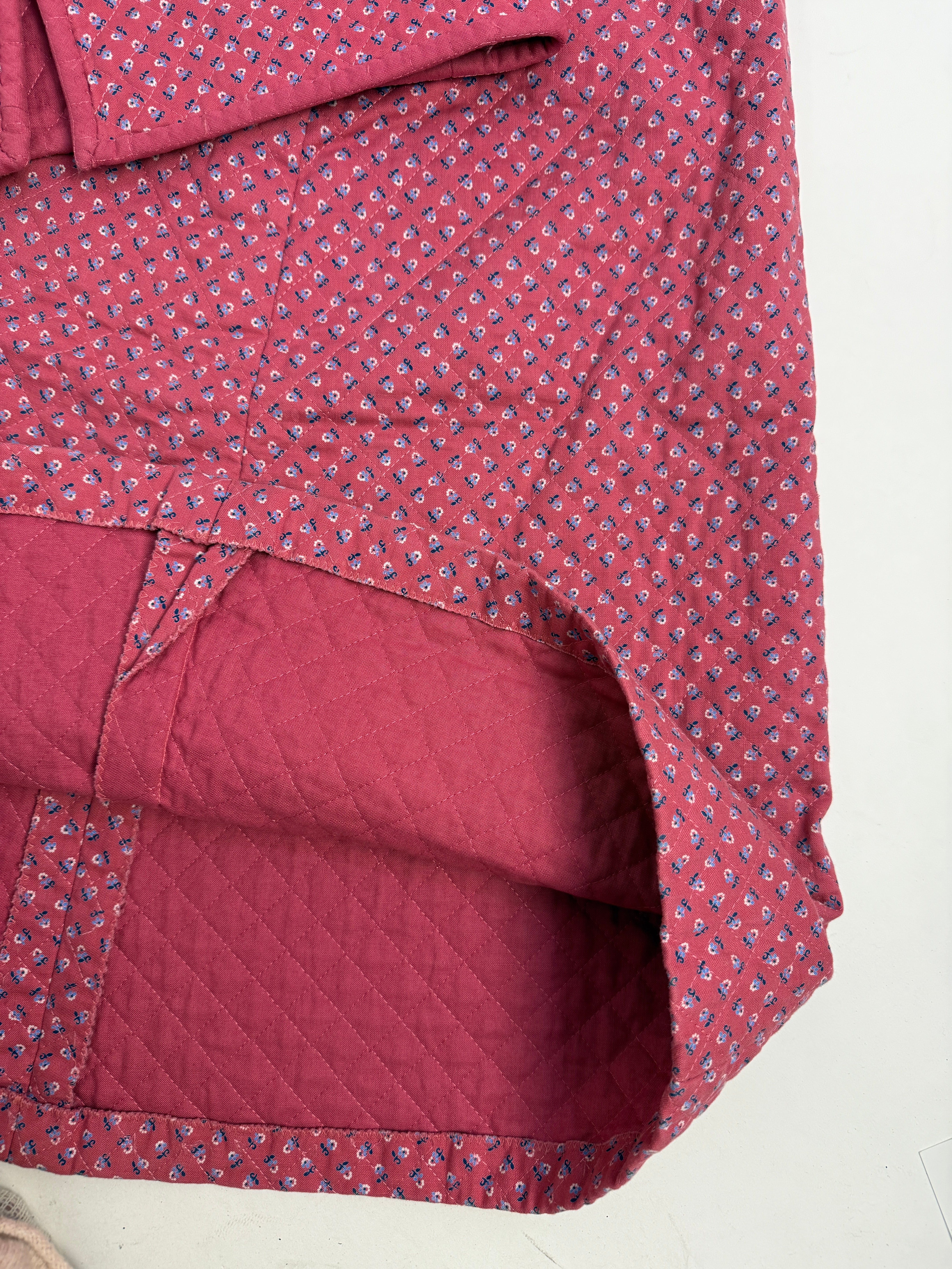 Completo vintage sartoriale fantasia floreale – Trapuntato