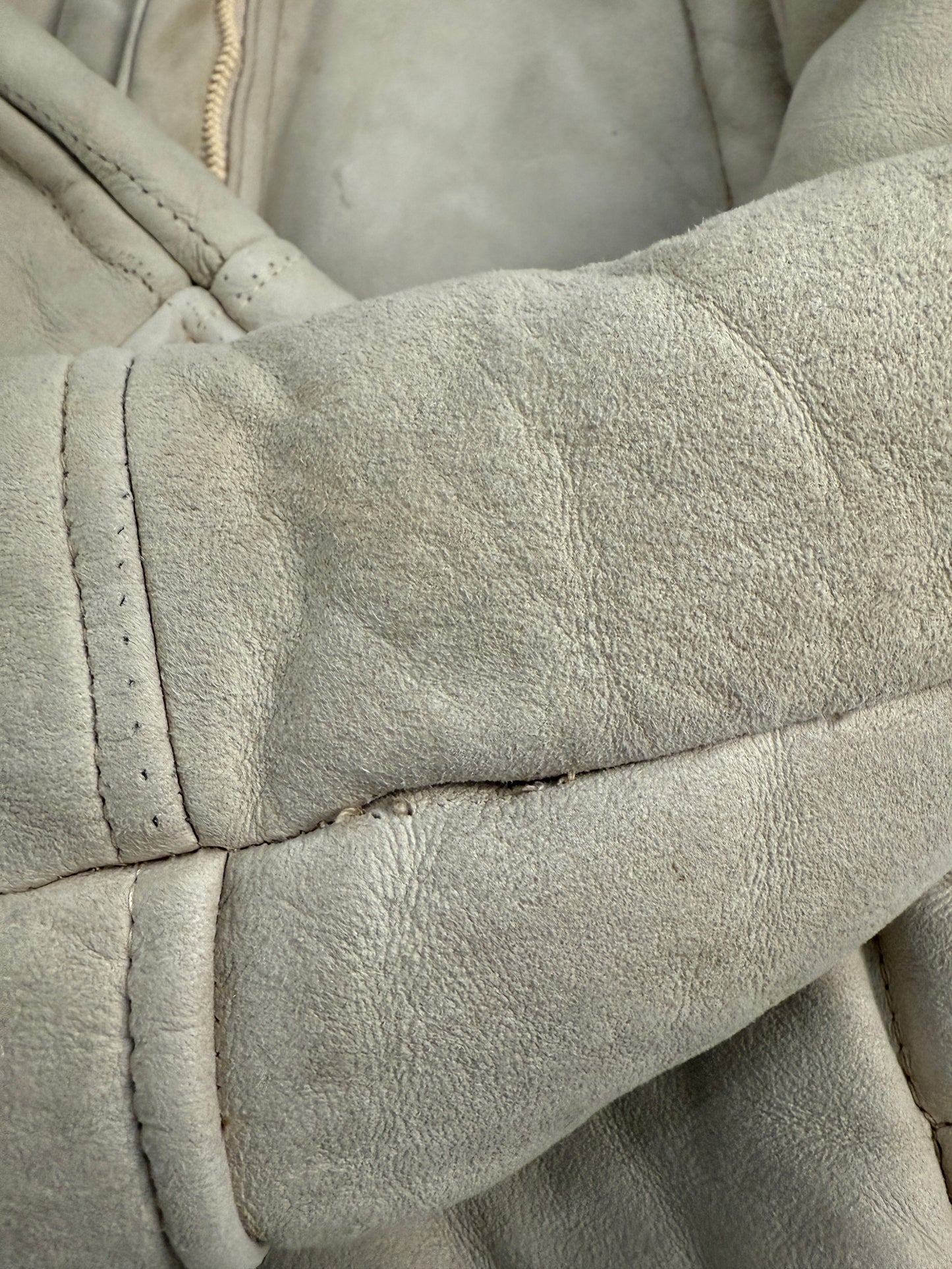 Cappotto monotone shearling anni '70